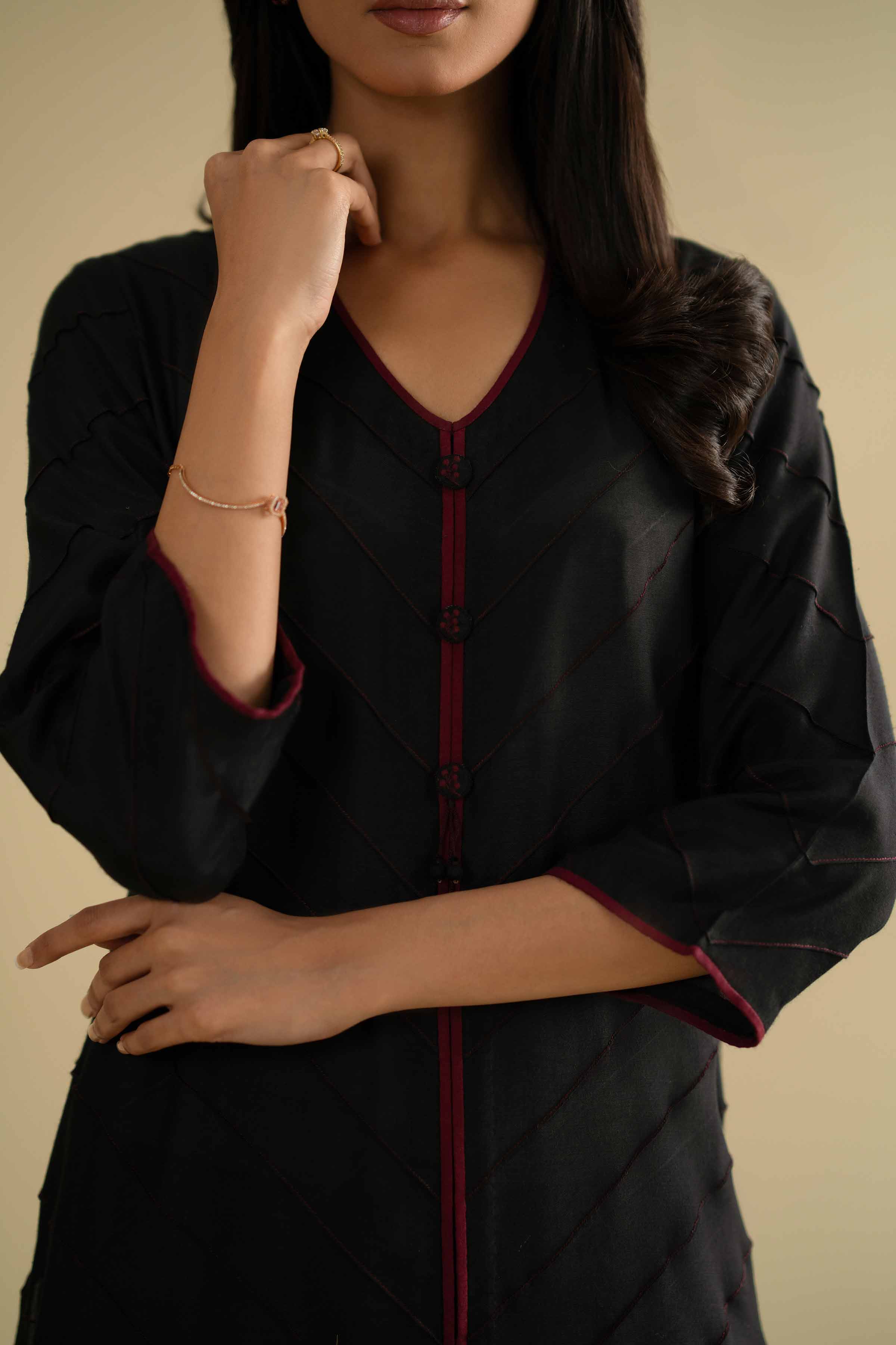 2 Piece - Embroidered Suit - KFE26-70