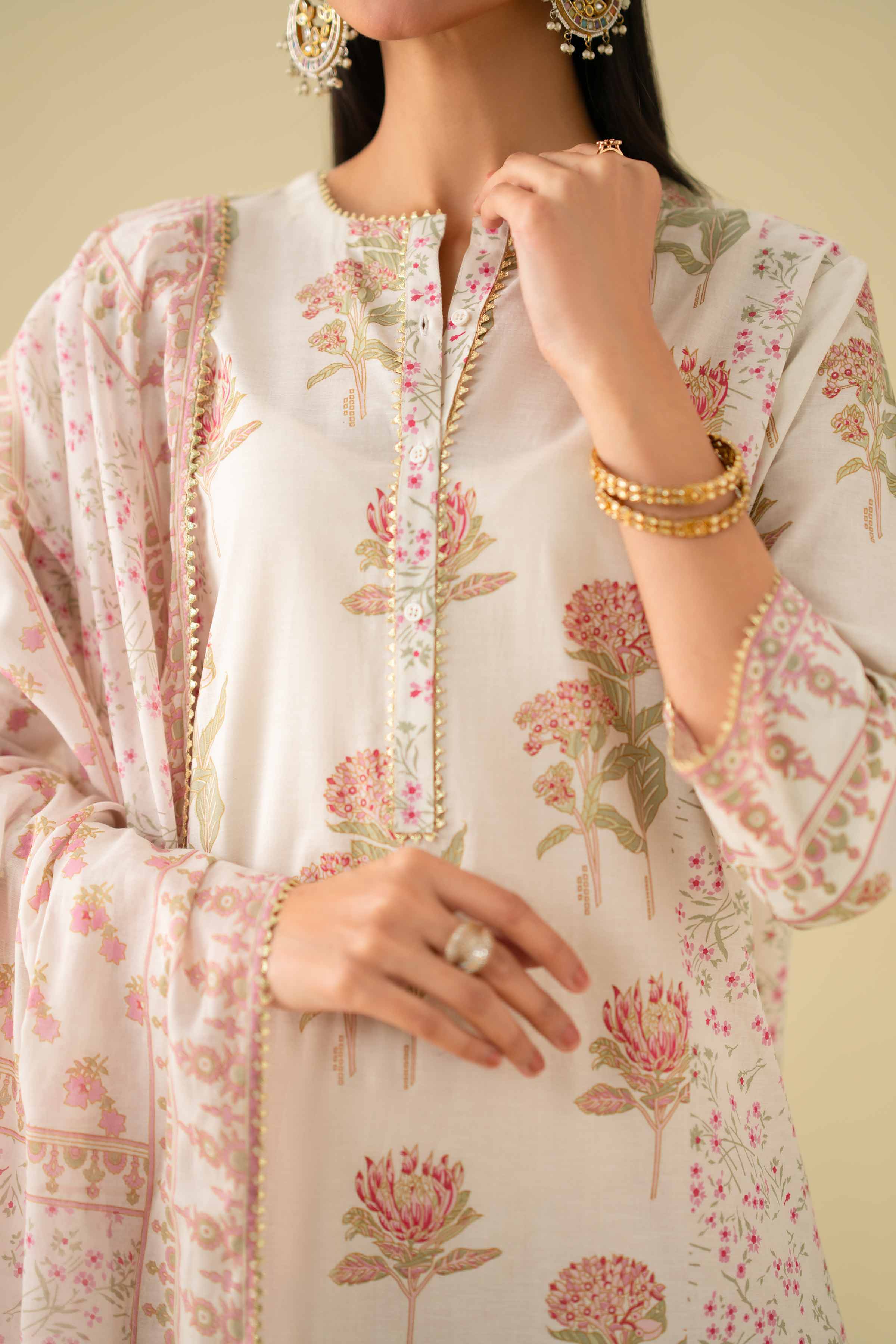 3 Piece - Printed Suit - KFE26-78