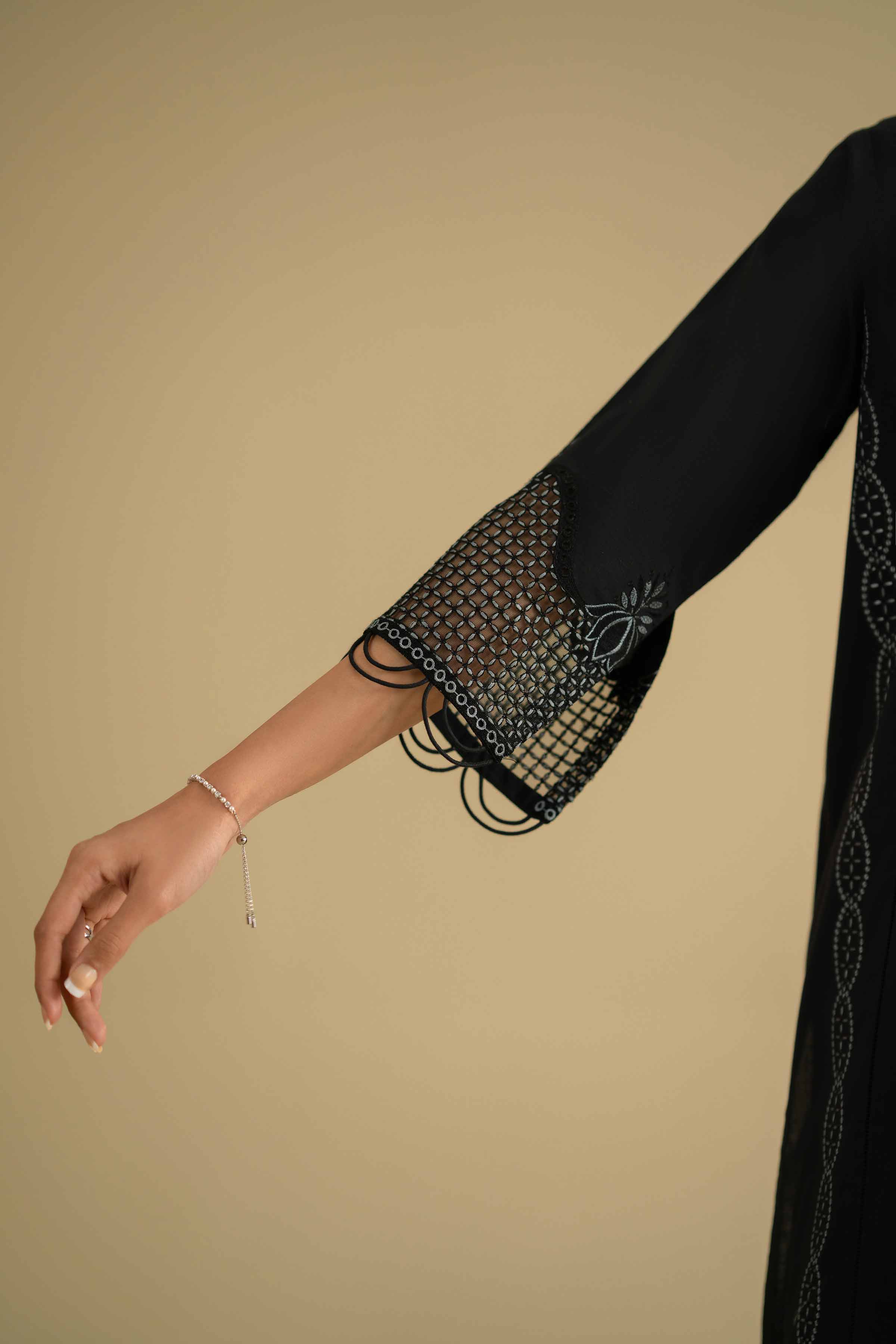 3 Piece - Embroidered Suit - KFE26-82