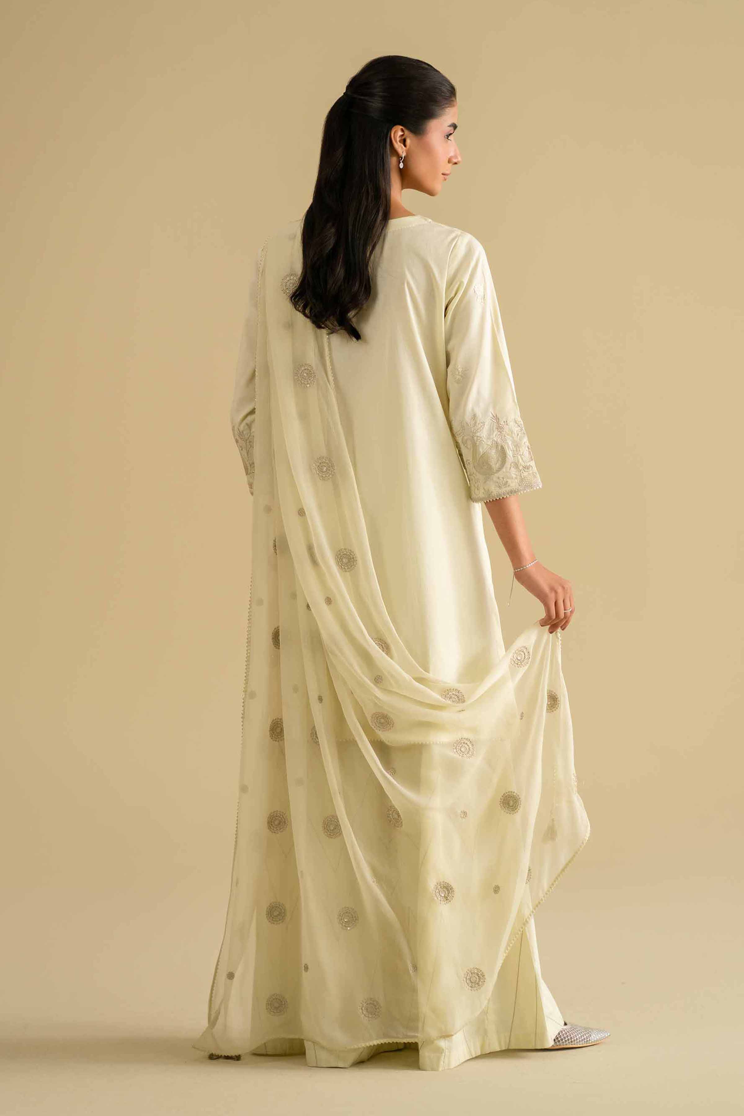 3 Piece - Embroidered Suit - KFE26-88