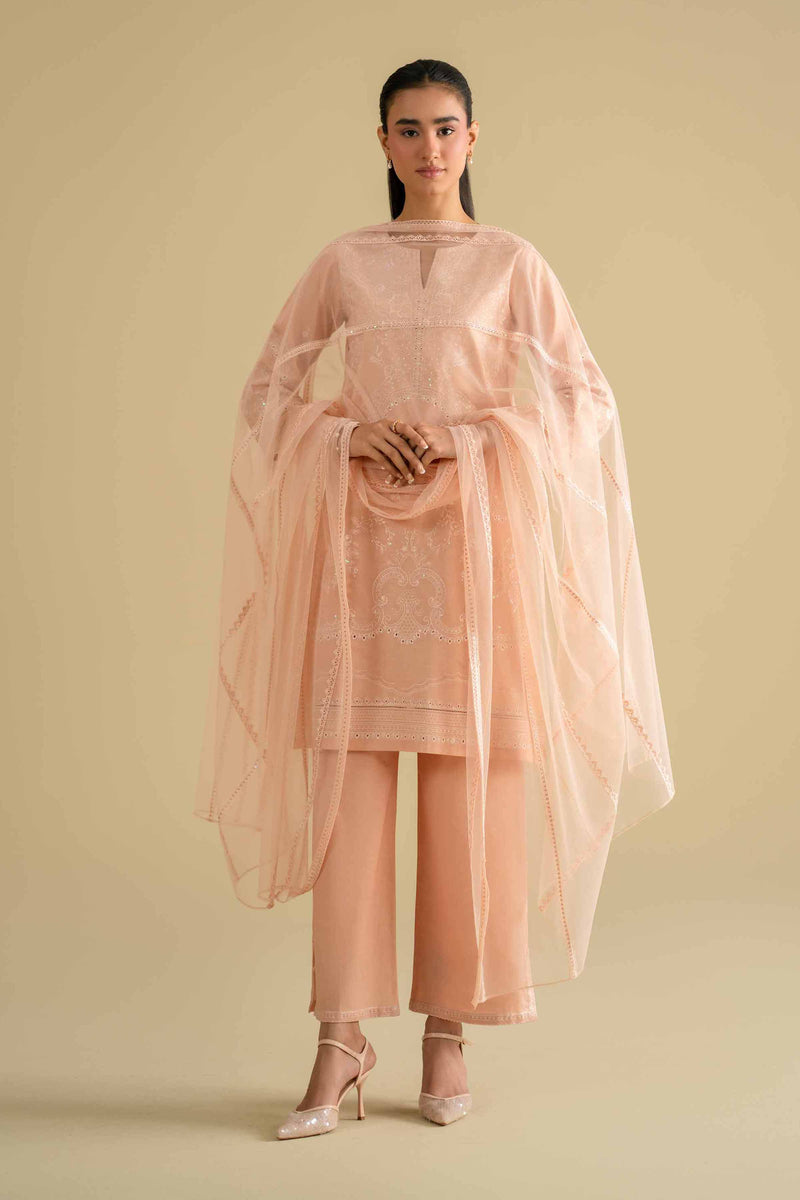 3 Piece - Embroidered Suit - KFE26-90