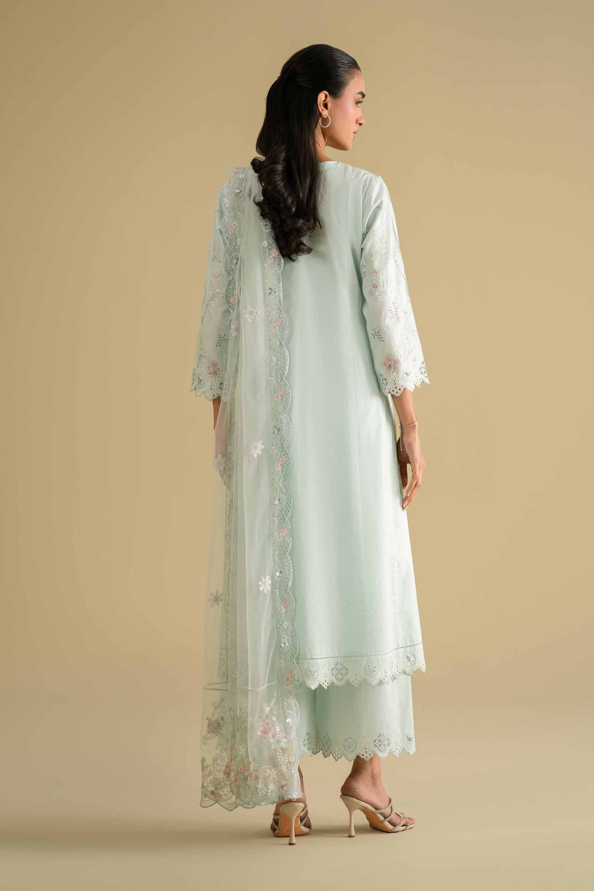 3 Piece - Embroidered Suit - KFE26-91