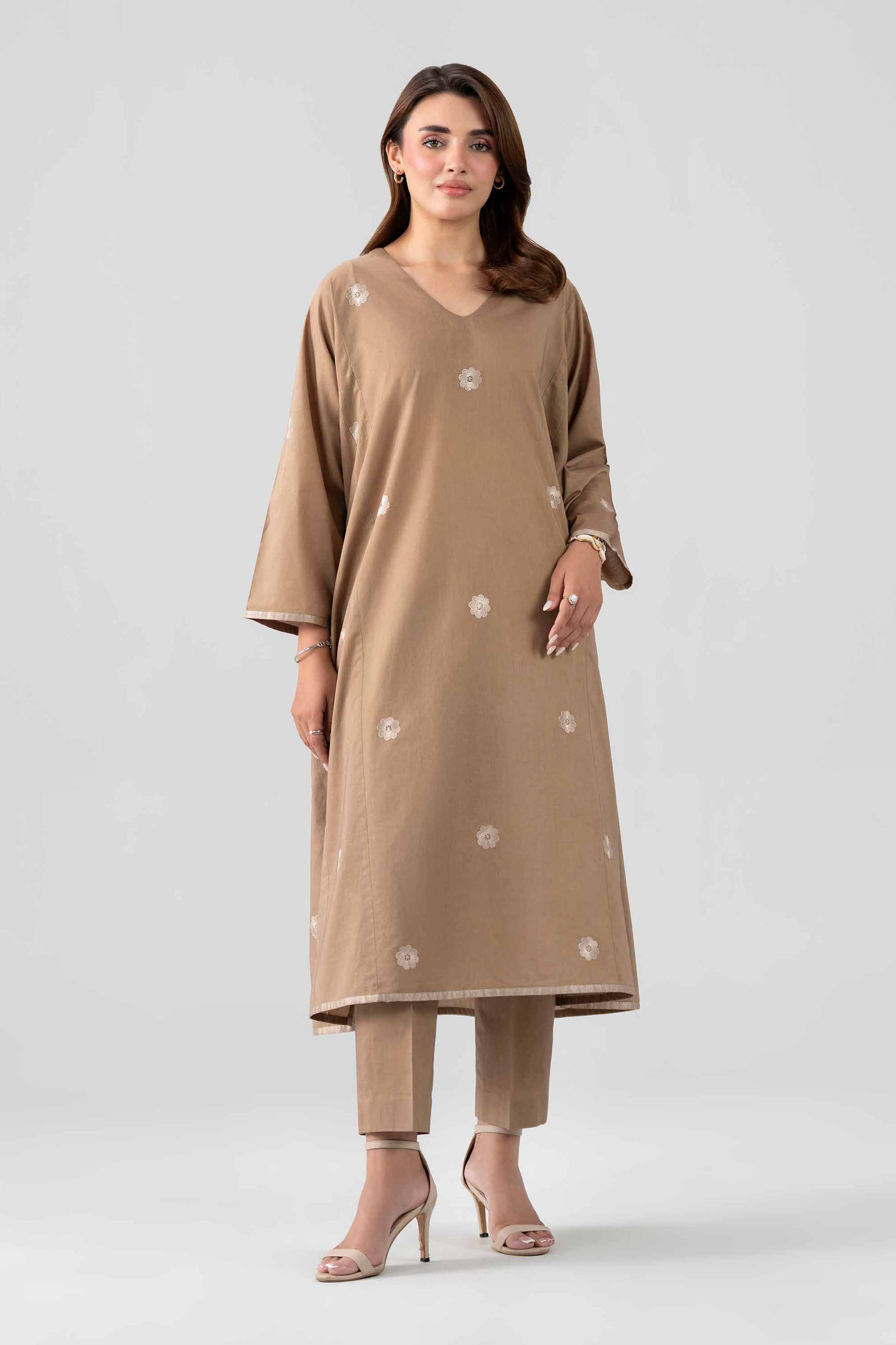 2 Piece - Embroidered Suit - KFS26-13