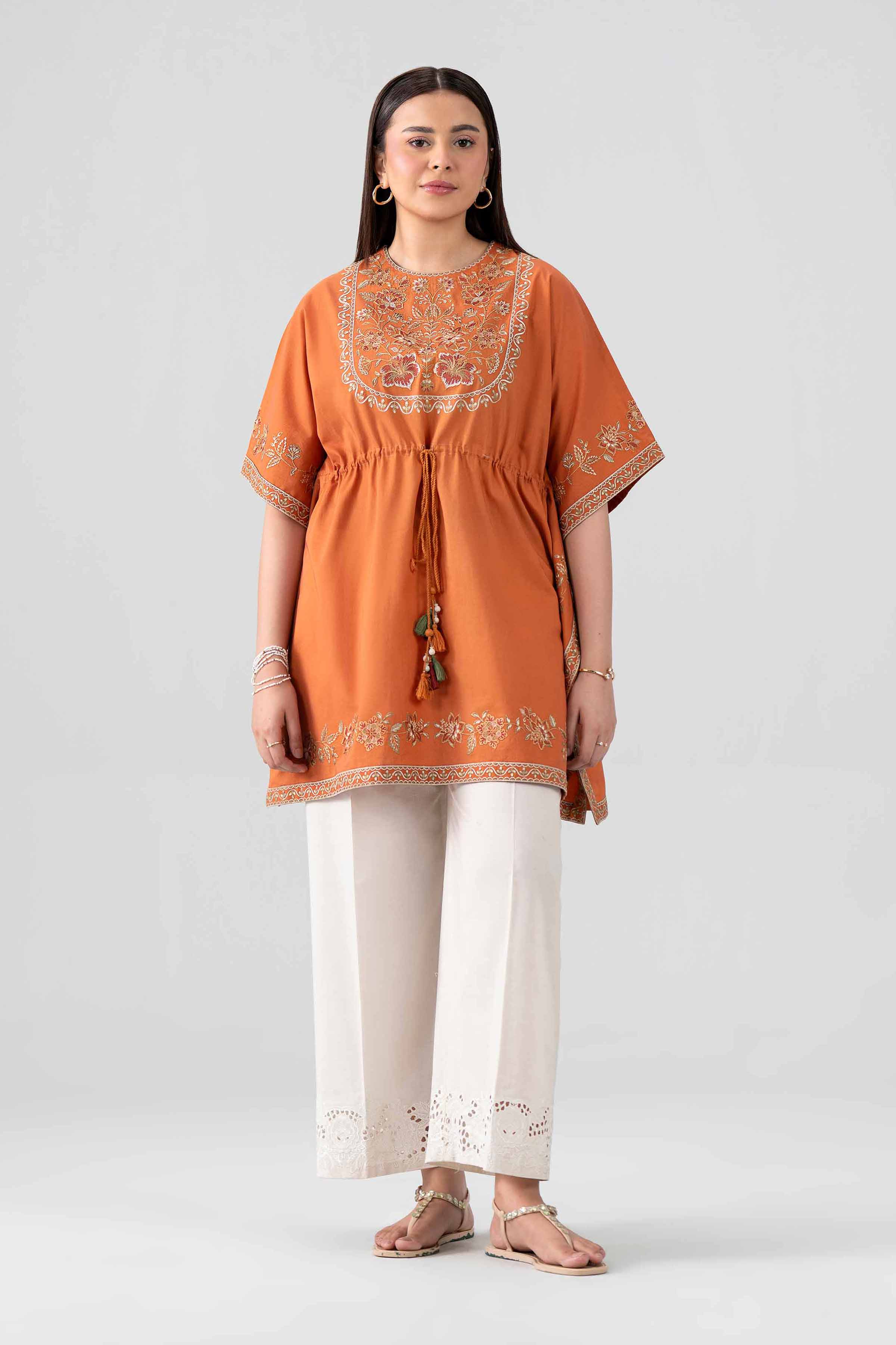 2 Piece - Embroidered Suit - KFS26-14