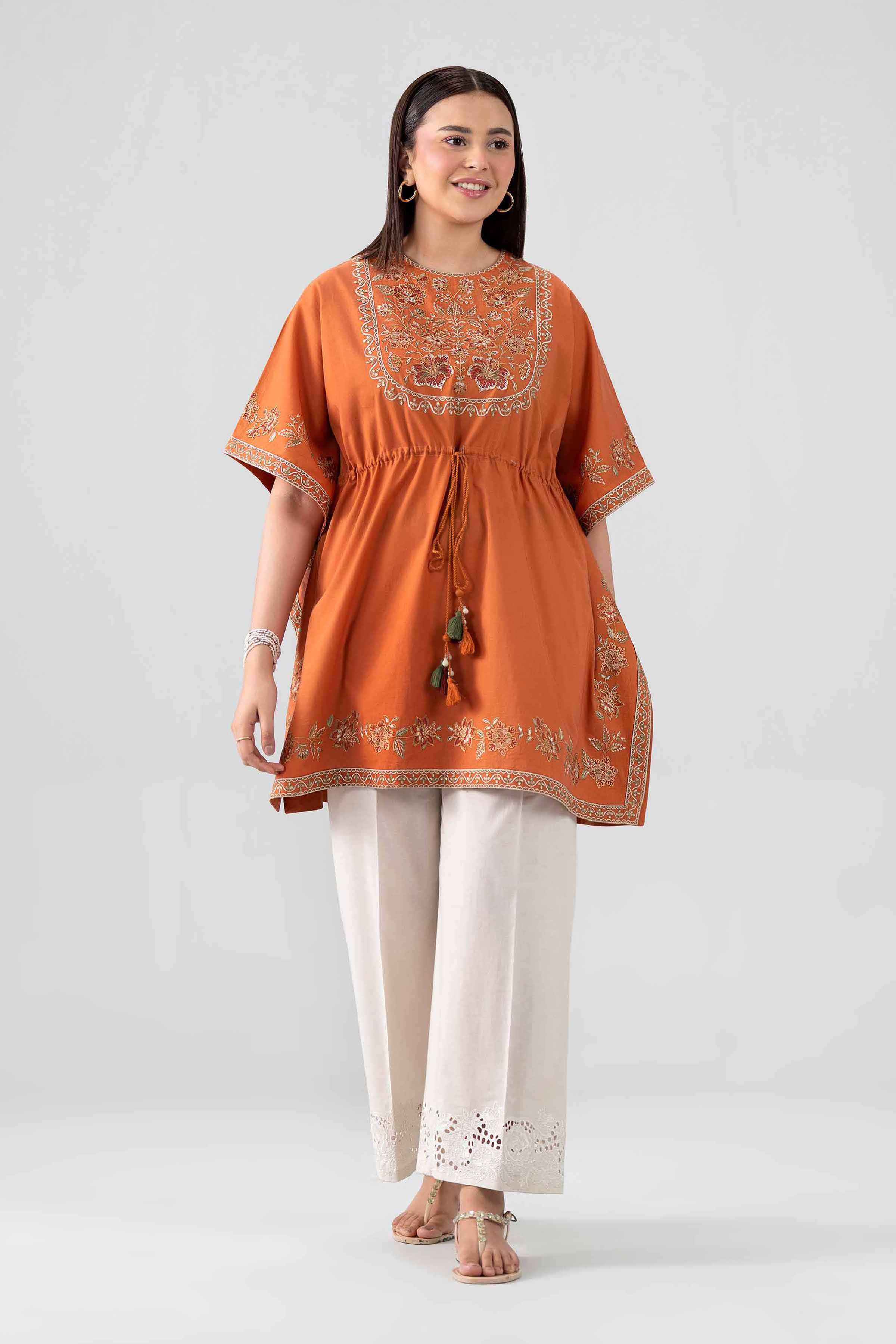 2 Piece - Embroidered Suit - KFS26-14