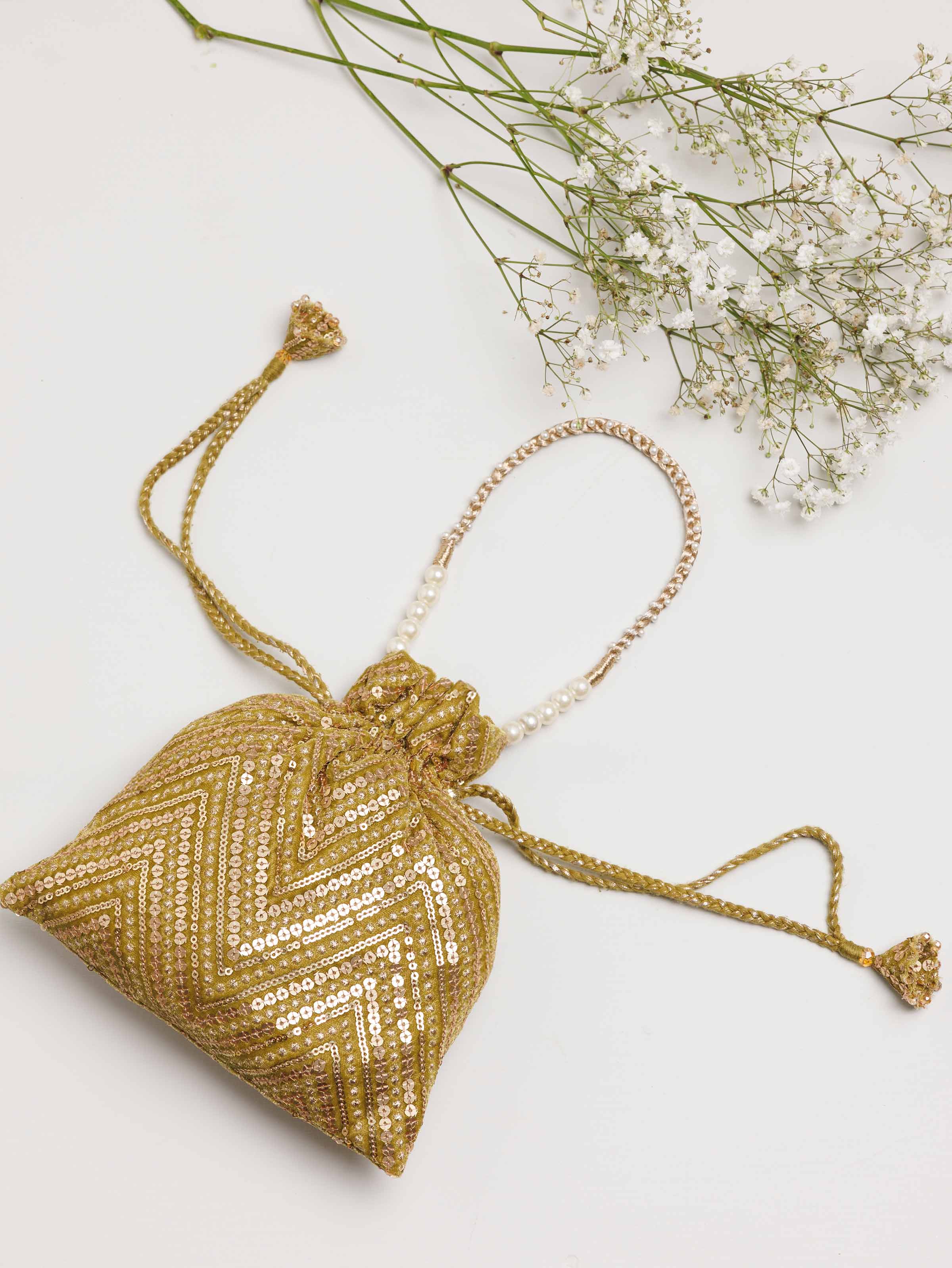 Embroidered Pouch - KFW25-153