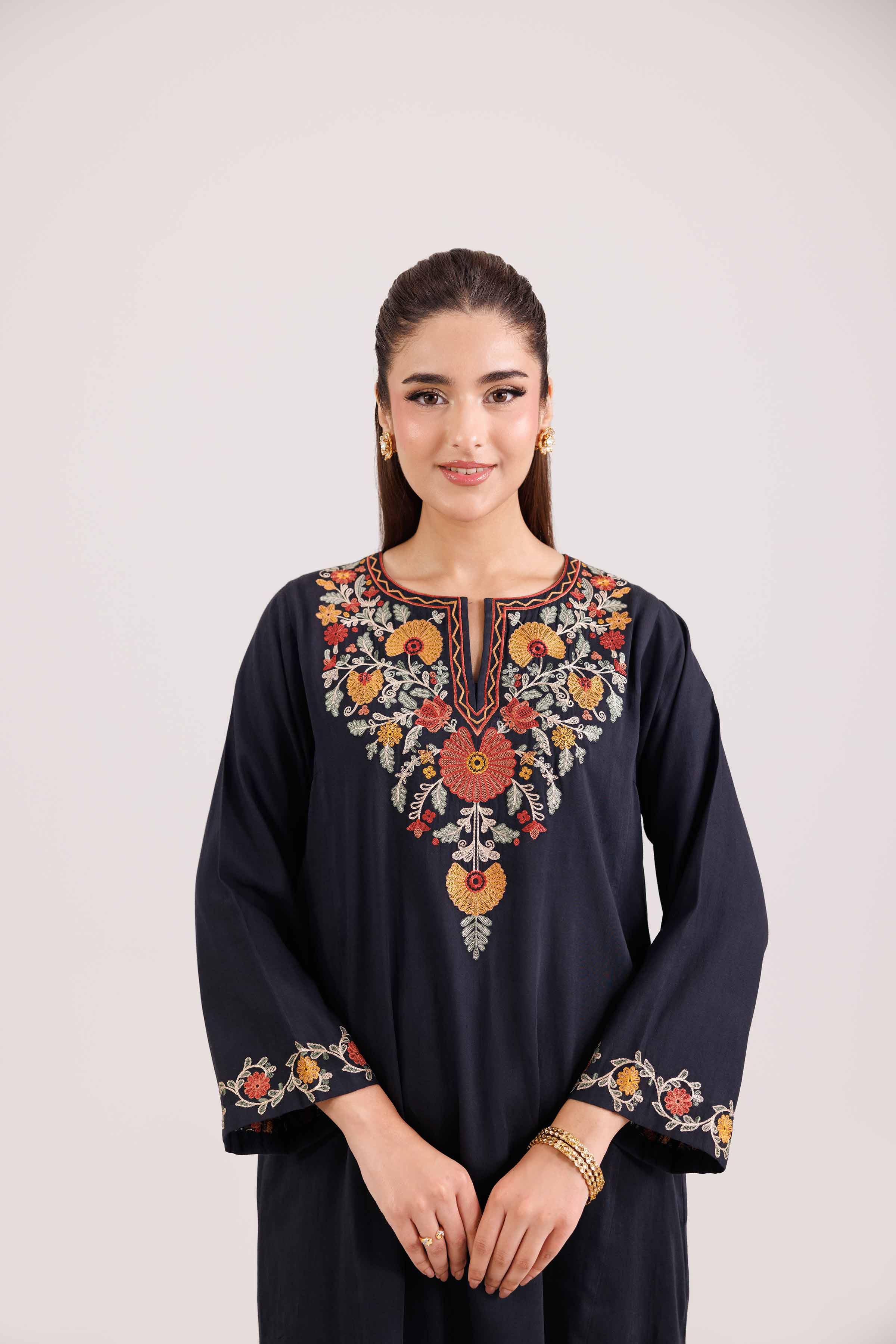 2 Piece - Embroidered Suit - KFW25-179