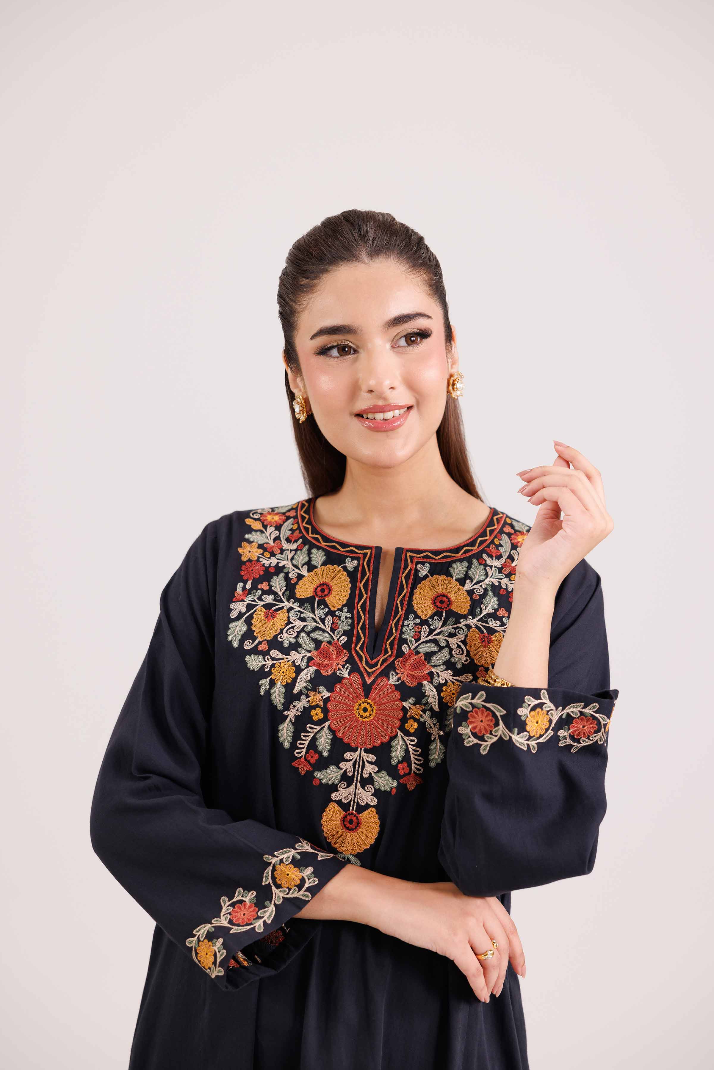 2 Piece - Embroidered Suit - KFW25-179