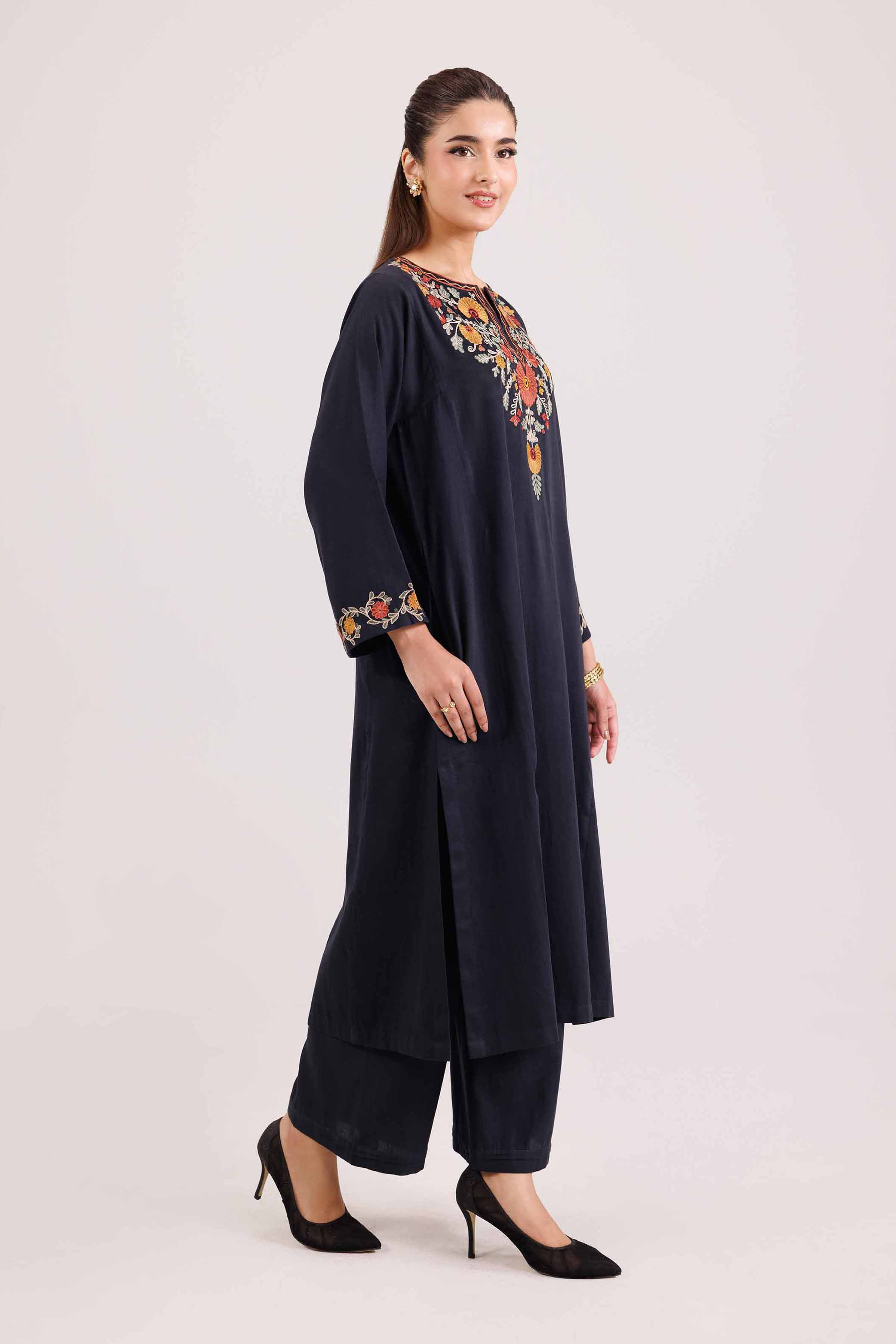 2 Piece - Embroidered Suit - KFW25-179