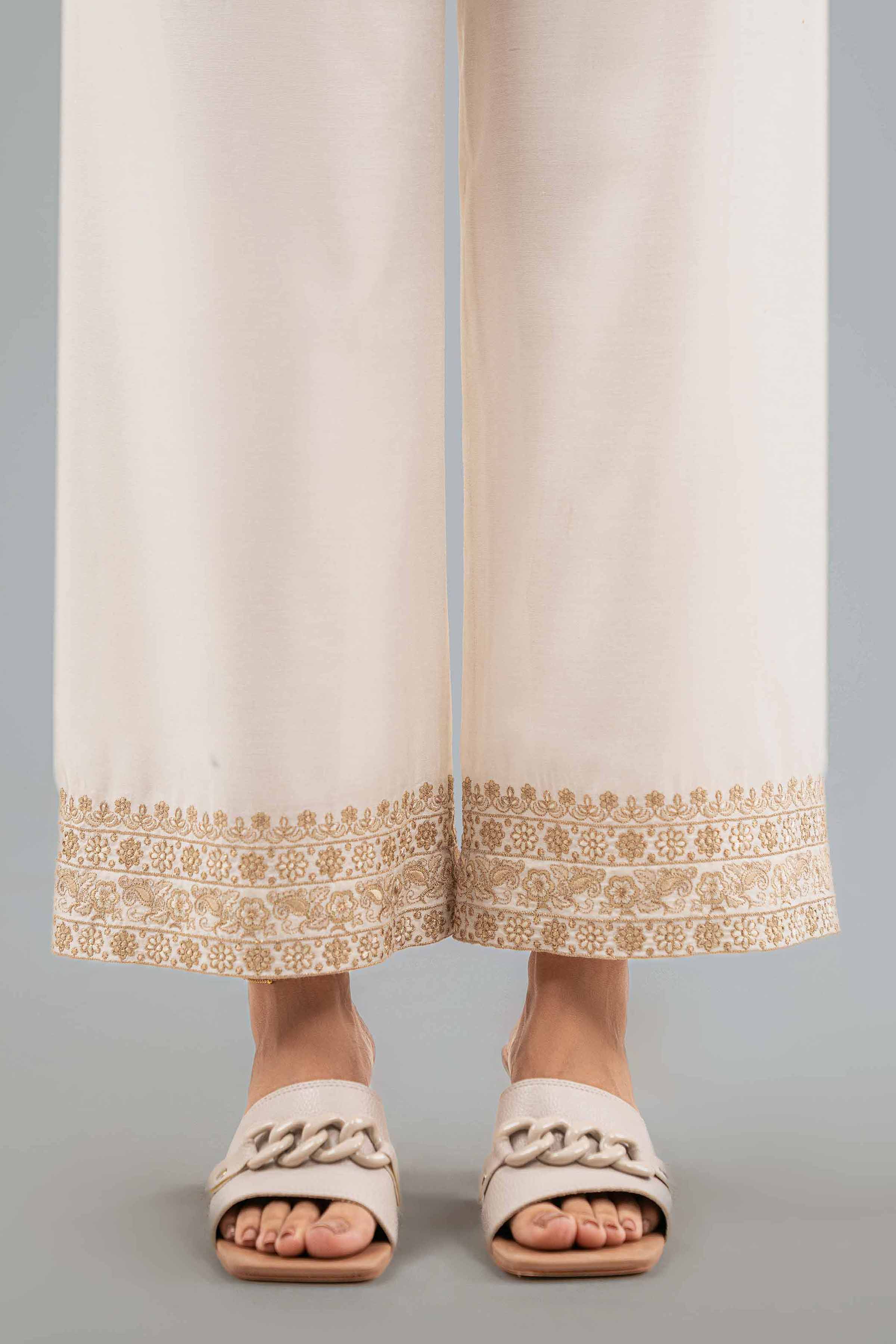 Embroidered Pants - KFW25-197