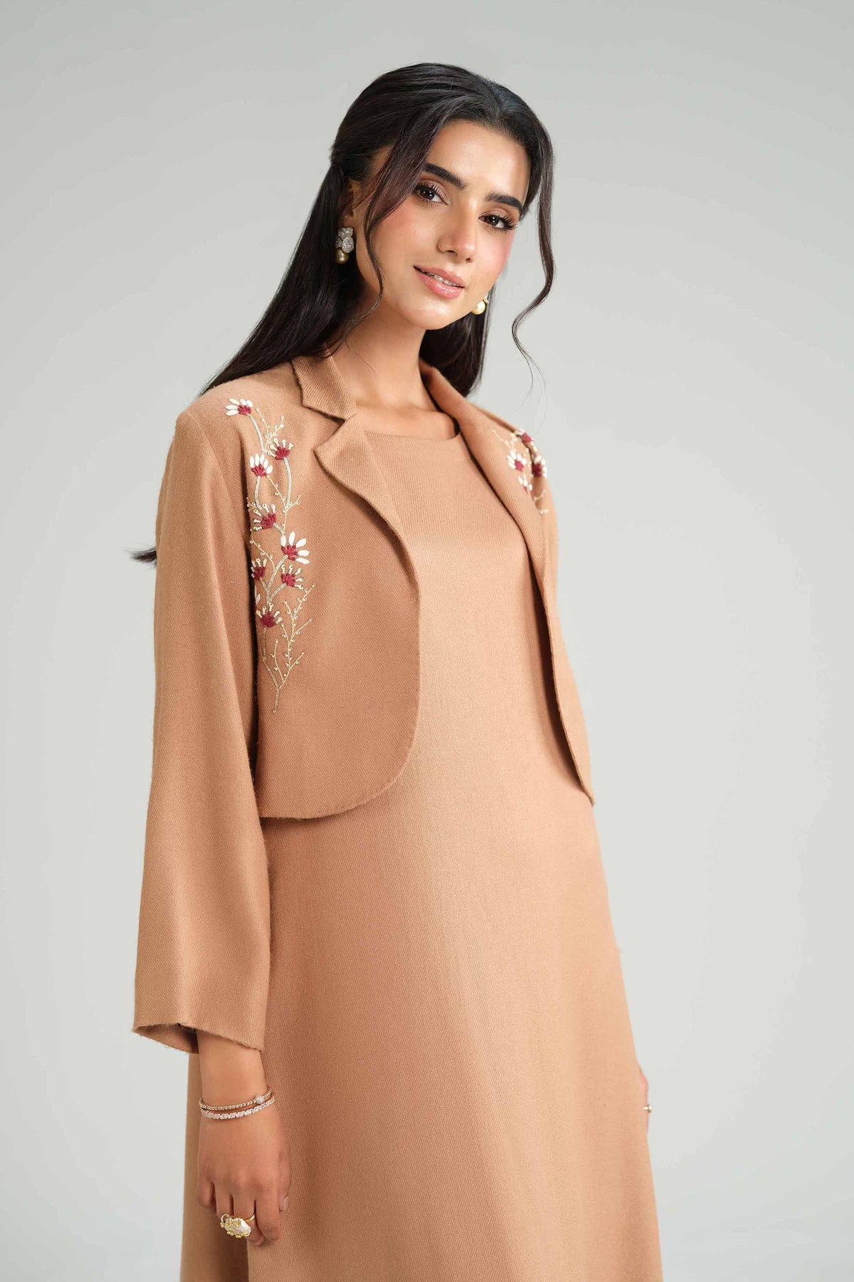 2 Piece - Embroidered Suit - KFW25-201