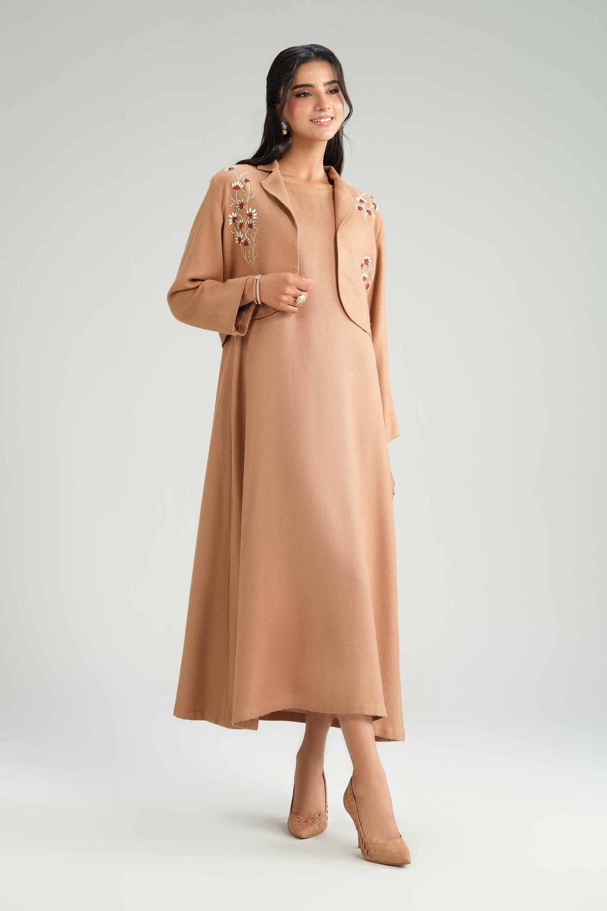 2 Piece - Embroidered Suit - KFW25-201