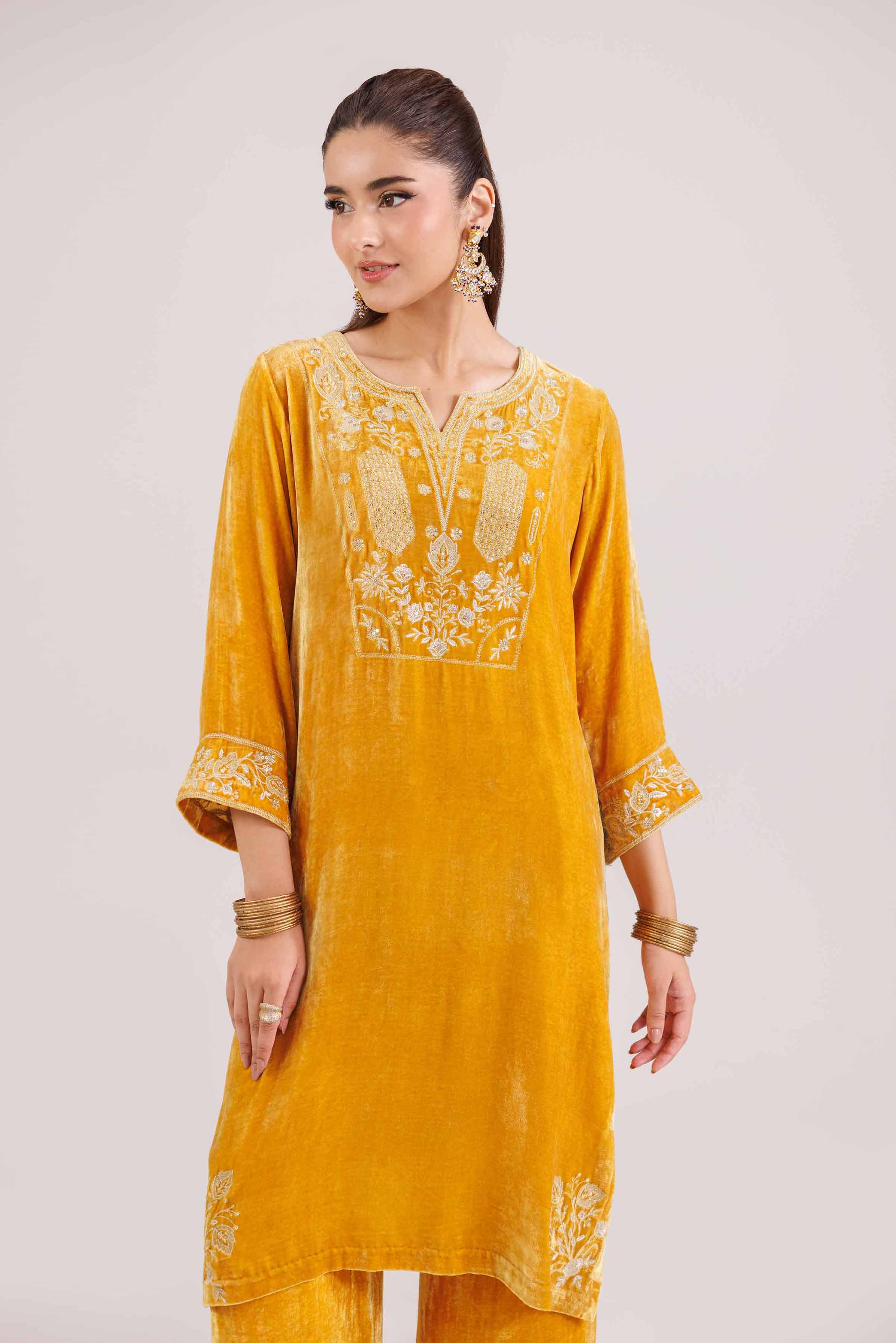 2 Piece - Embroidered Suit - KFW25-29