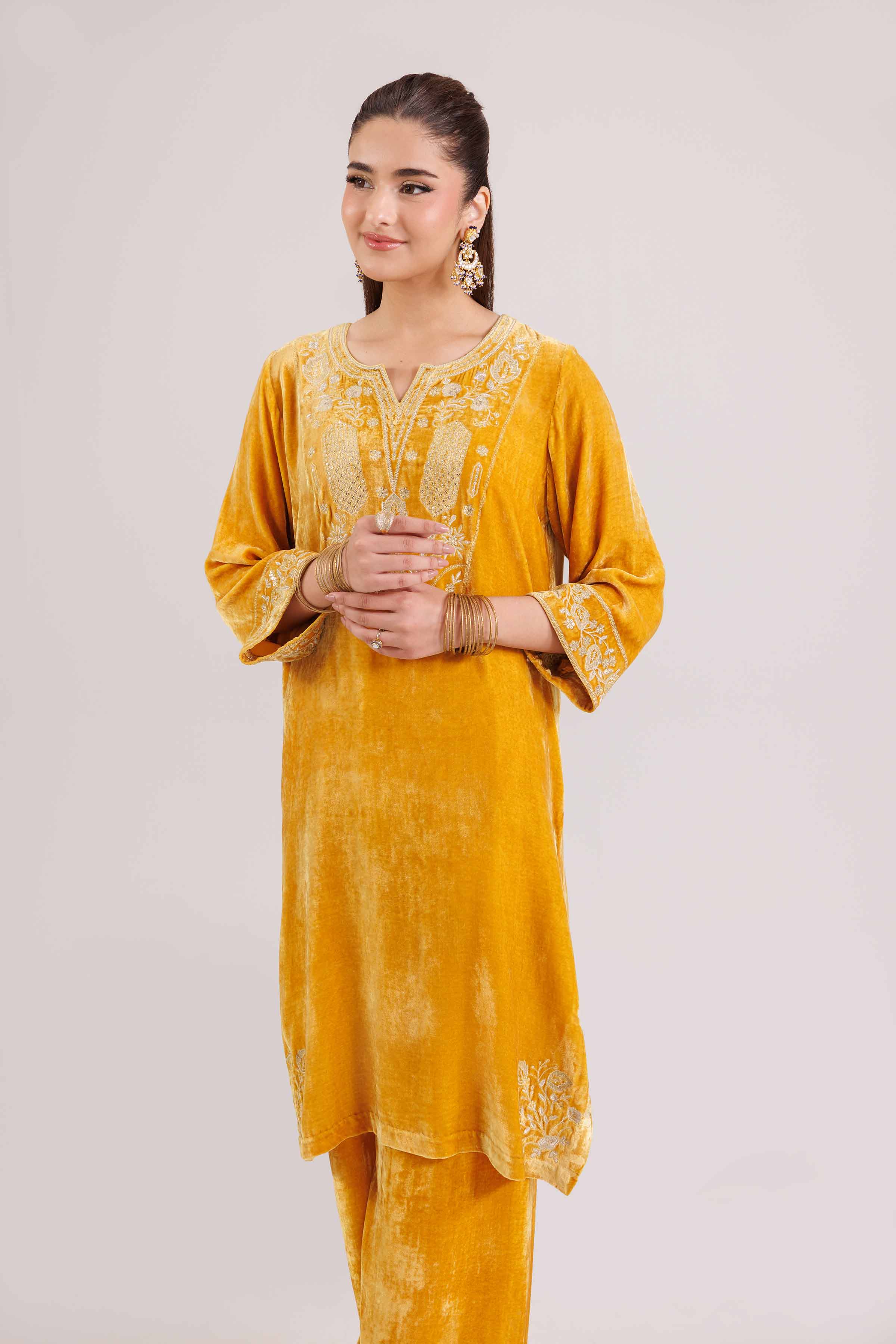 2 Piece - Embroidered Suit - KFW25-29