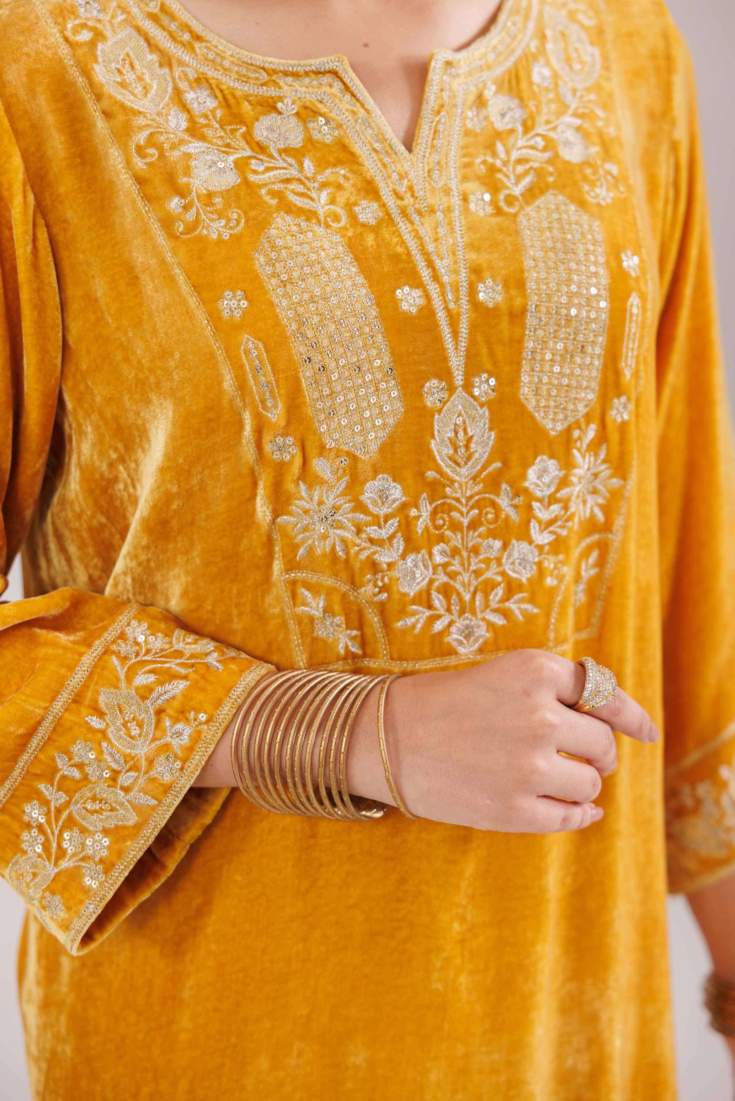 2 Piece - Embroidered Suit - KFW25-29