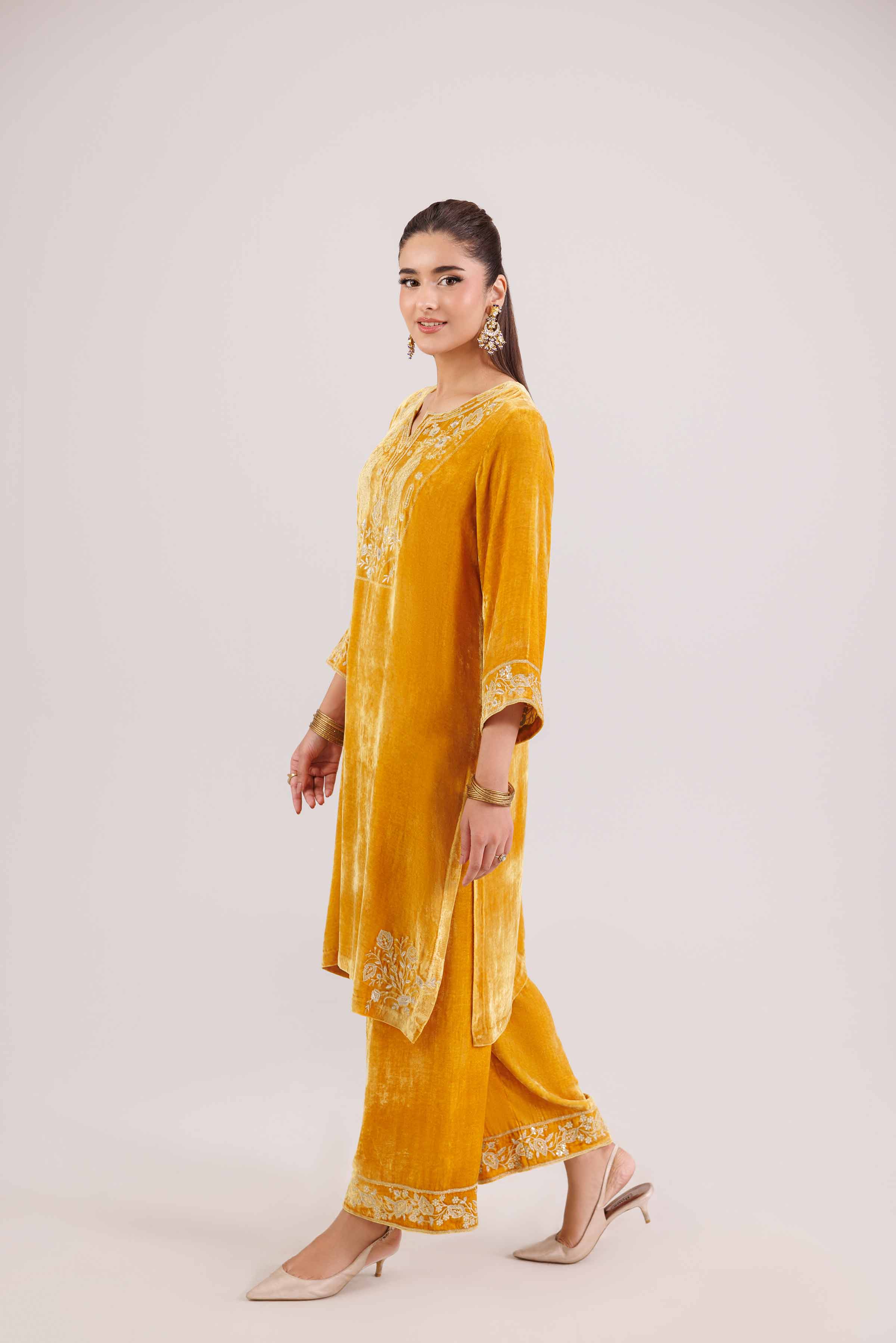 2 Piece - Embroidered Suit - KFW25-29