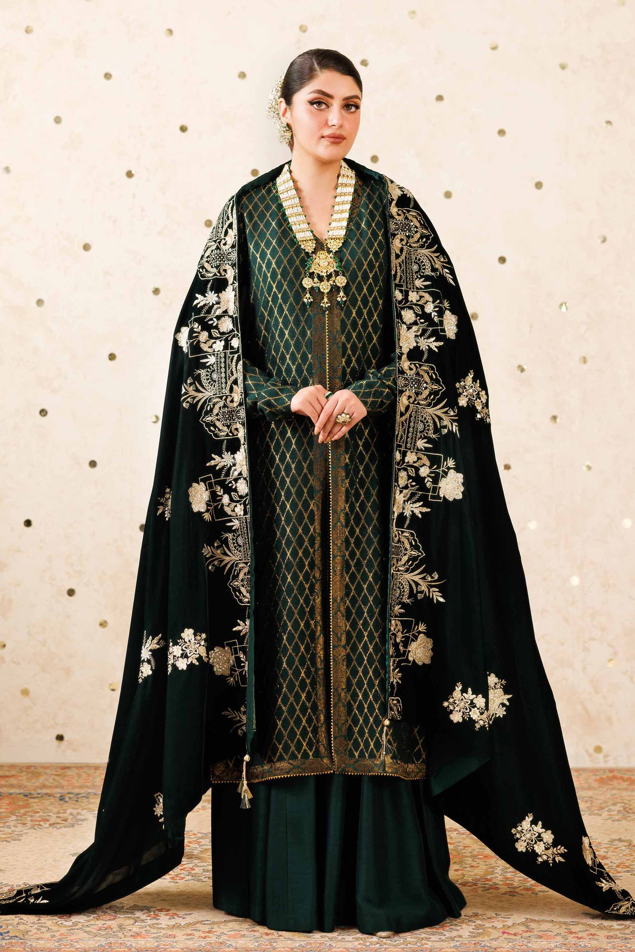 Embroidered Shawl - KFW25-48