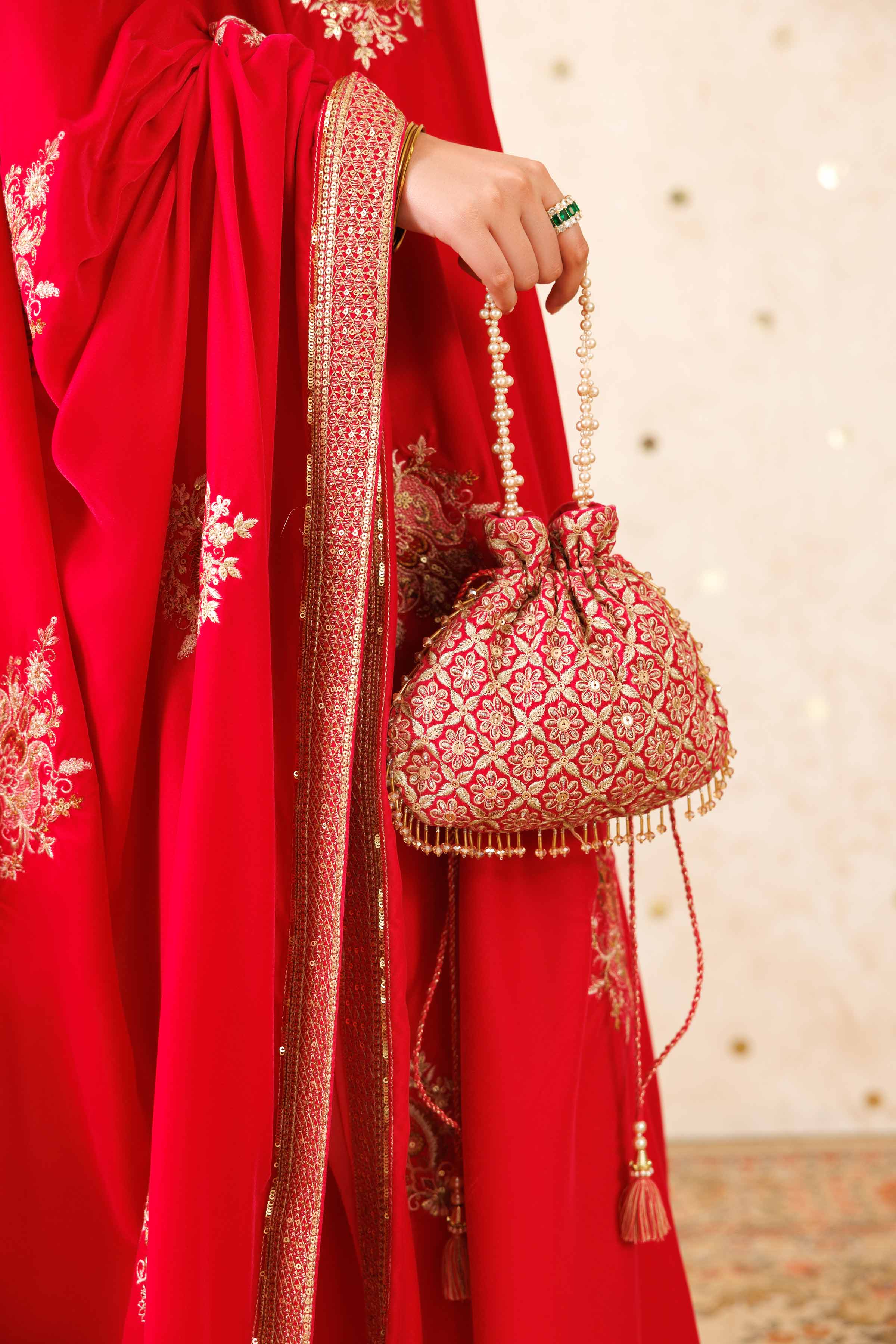 Embroidered Shawl - KFW25-53