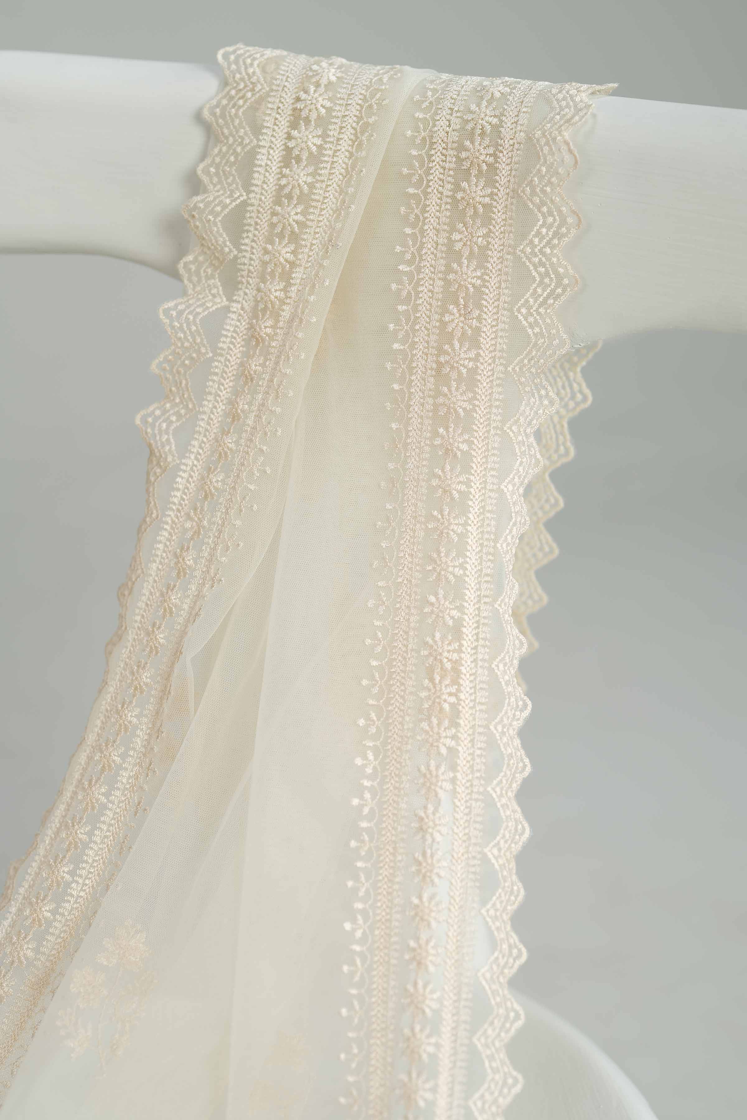 Embroidered Dupatta - KFW25-65