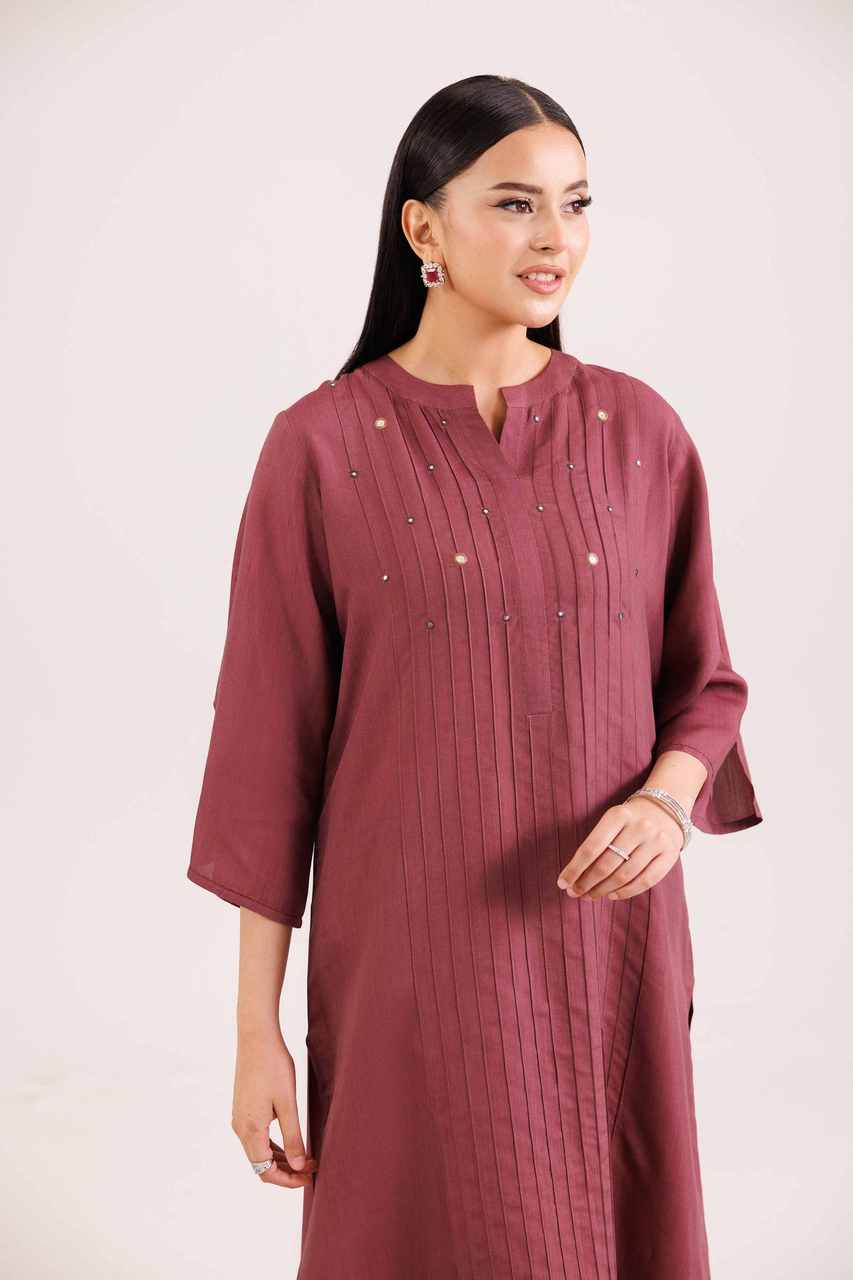 2 Piece - Embroidered Suit - KFW25-79