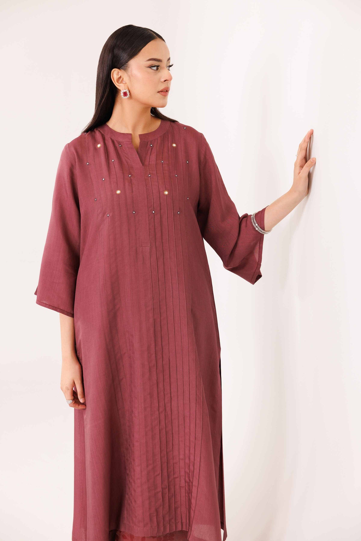 2 Piece - Embroidered Suit - KFW25-79