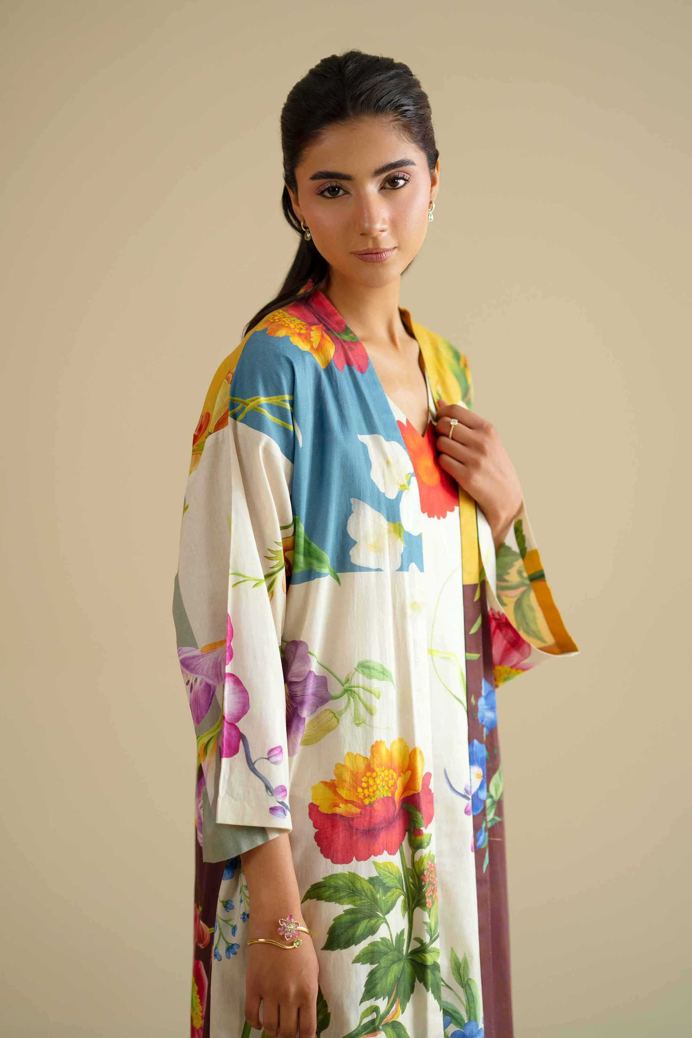 3 Piece - Printed Loungewear - KLS26-01