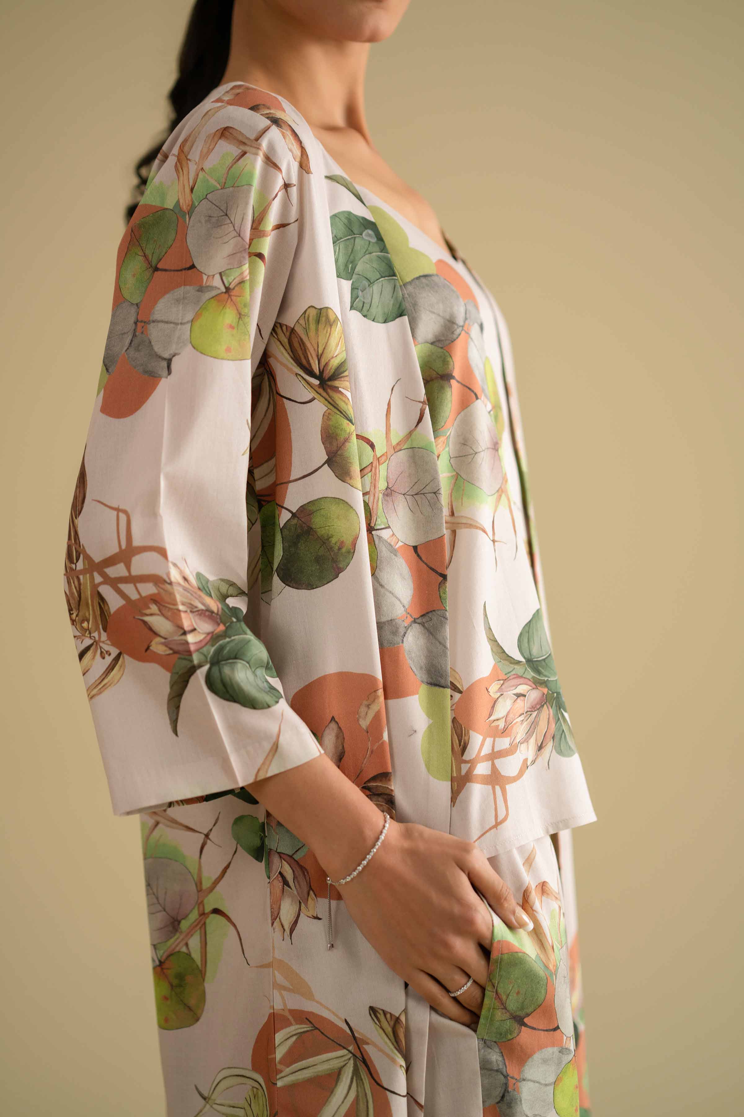 3 Piece - Printed Loungewear - KLS26-03