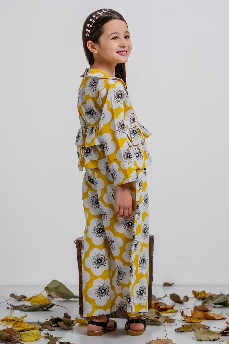 3 Piece Embroidered Dobby Lawn Suit