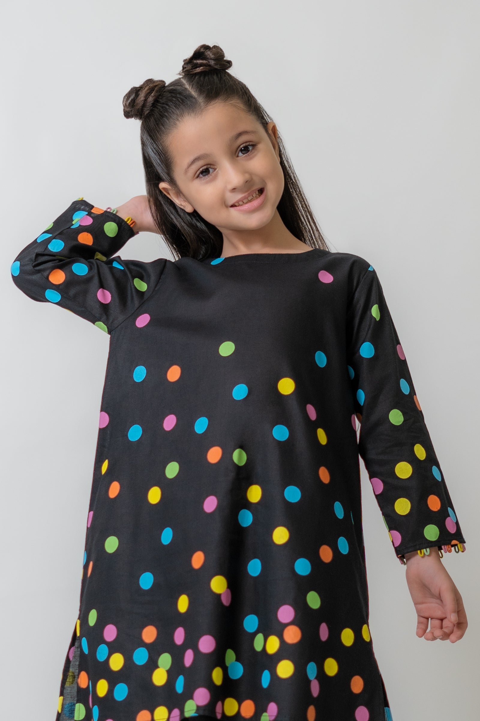 Little Multi Polka 2 piece