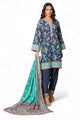 3 Piece Khaddar Suit with Dupatta