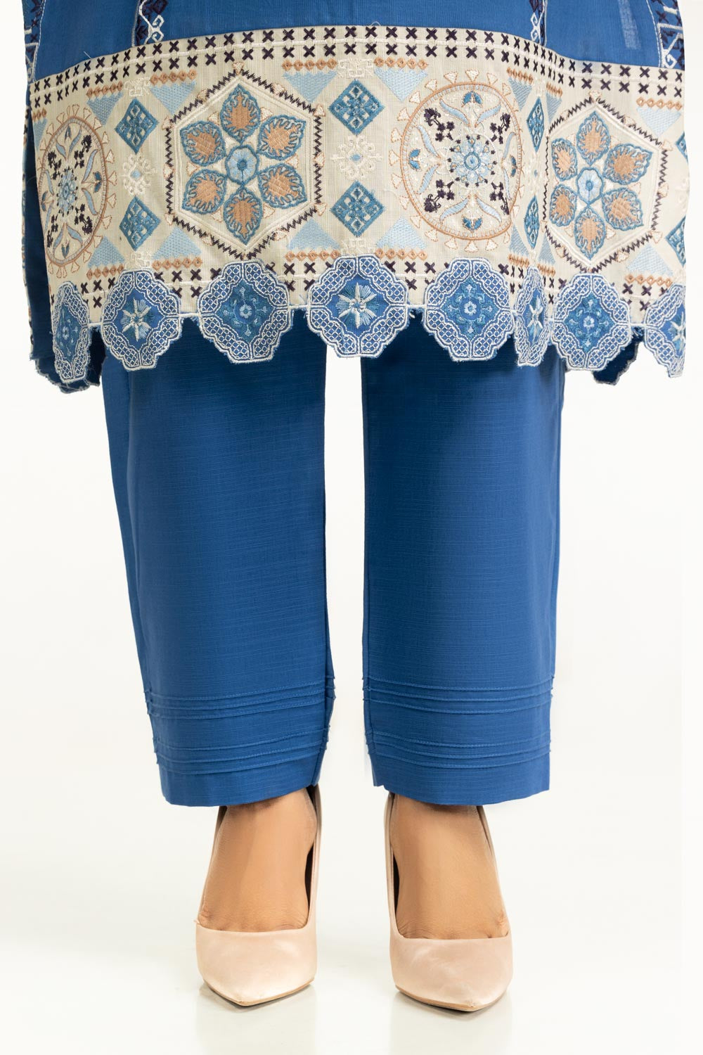 Khaddar Embroidered Co-Ord Set