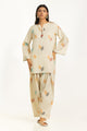 Khaddar Jacquard Slub Printed Co-Ord Set