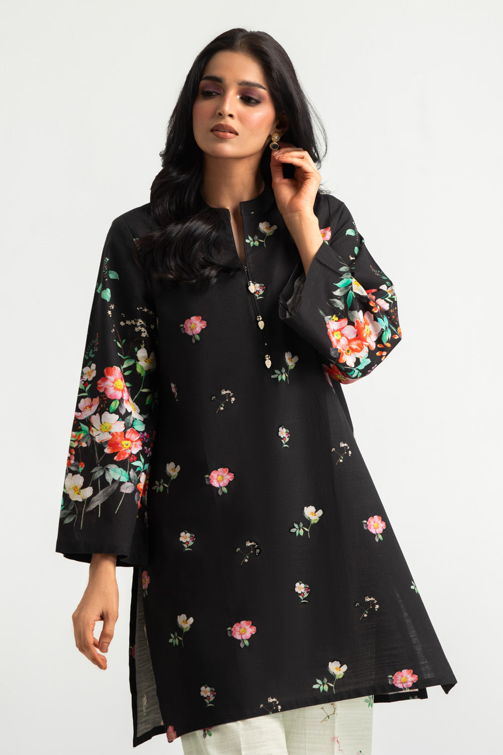 Khaddar Printed Co-Ord Set - IPST-88401