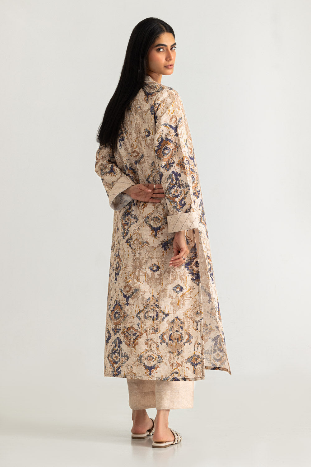 Khaddar Slub Printed Co-Ord Set