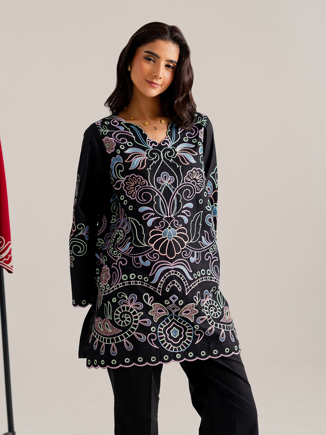 ZEPHIRE - 2Pc Embroidered Cotton Set