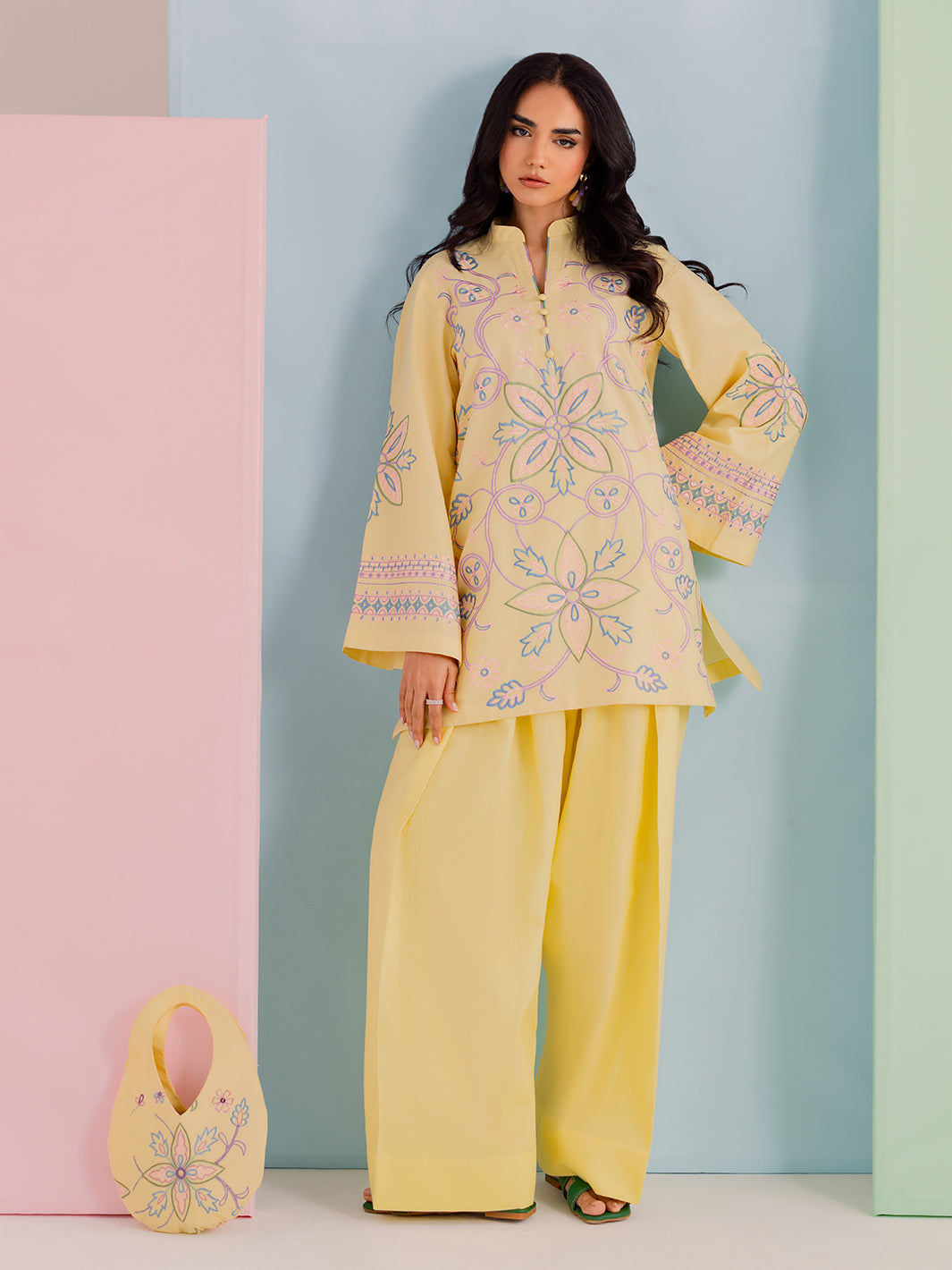 EMERIN - 2Pc Embroidered Set