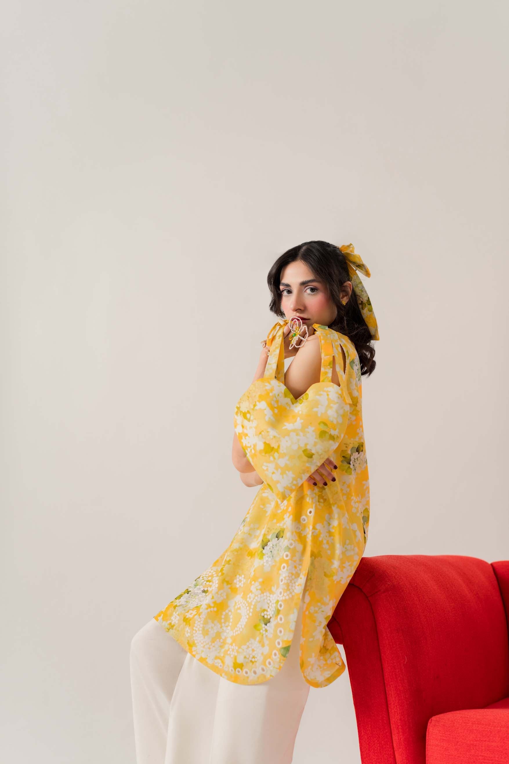 Limecello - 3Pc Printkari Suit