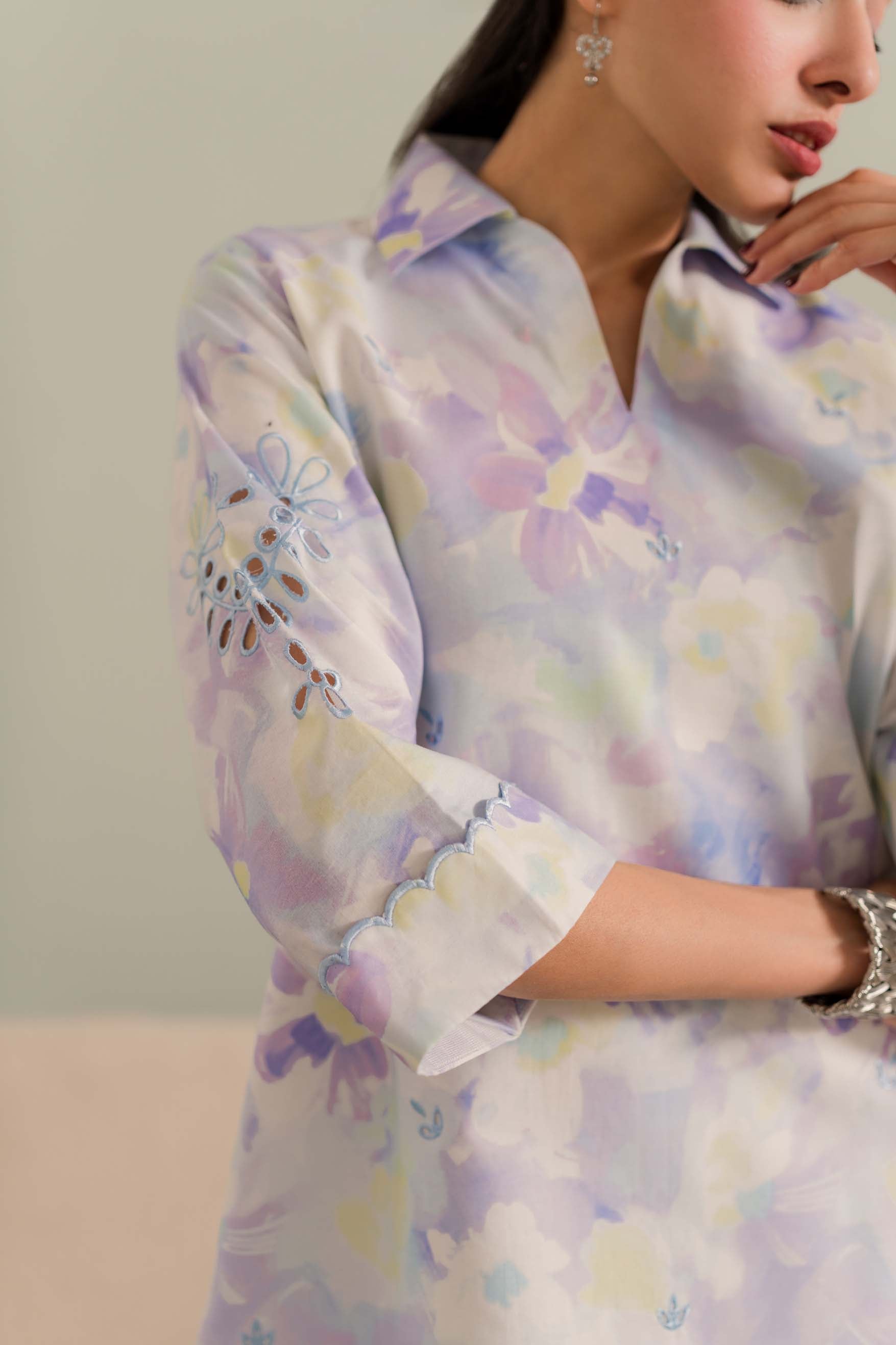 Mystique - 2Pc Printkari Suit