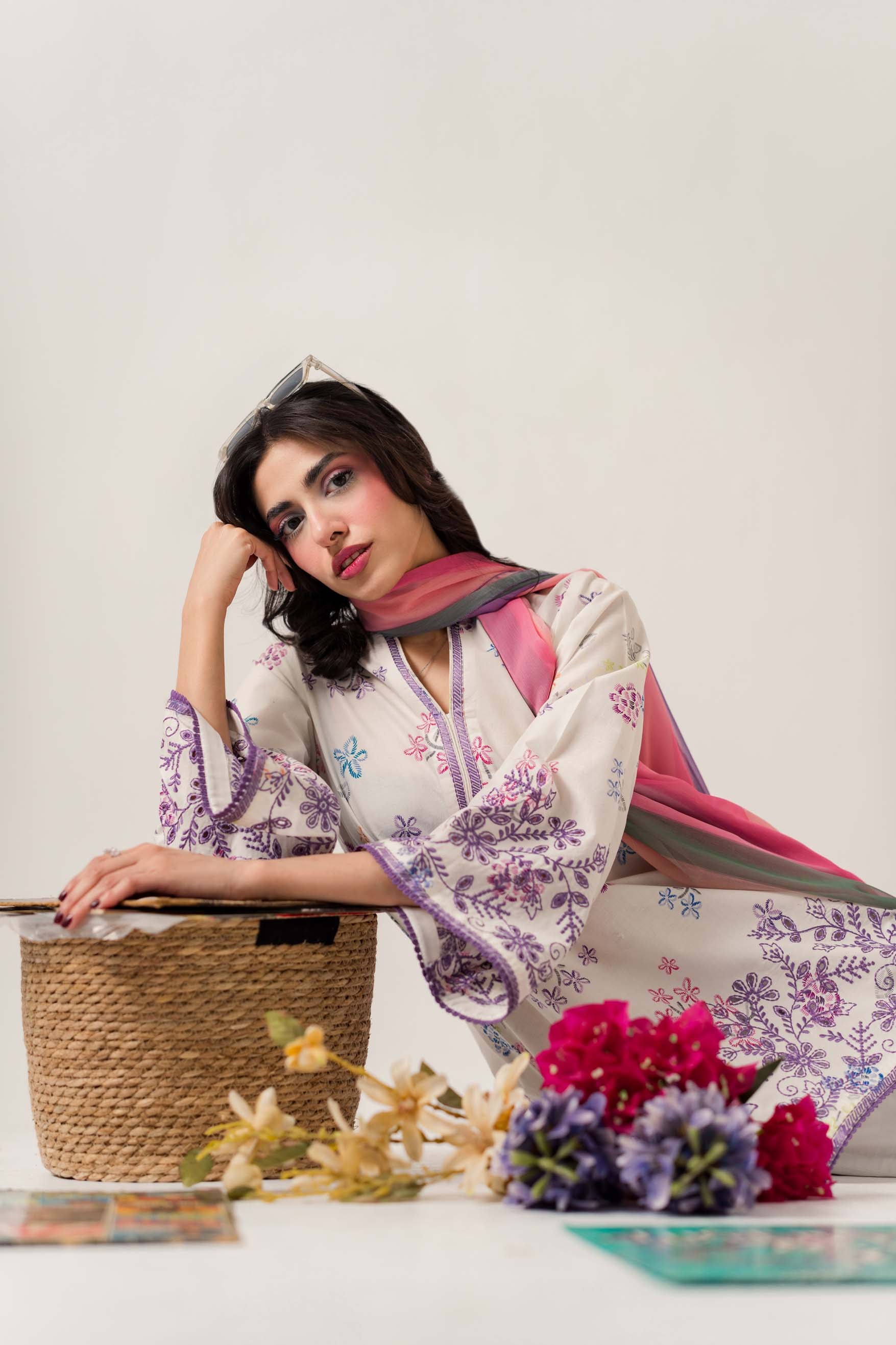 Lillet - 3Pc Printkari Suit
