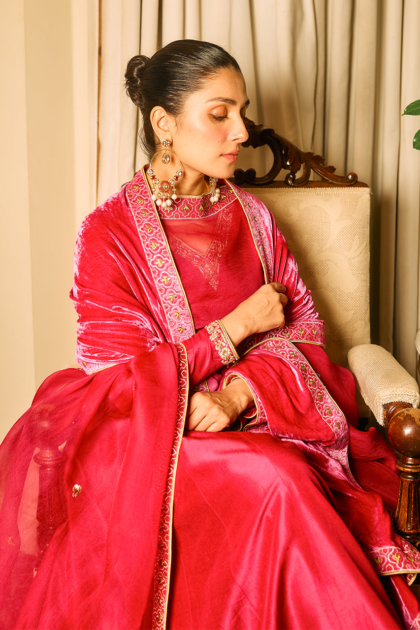 Magenta Gown