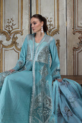 Design 10A Luxury Lawn 2024 Unstitched