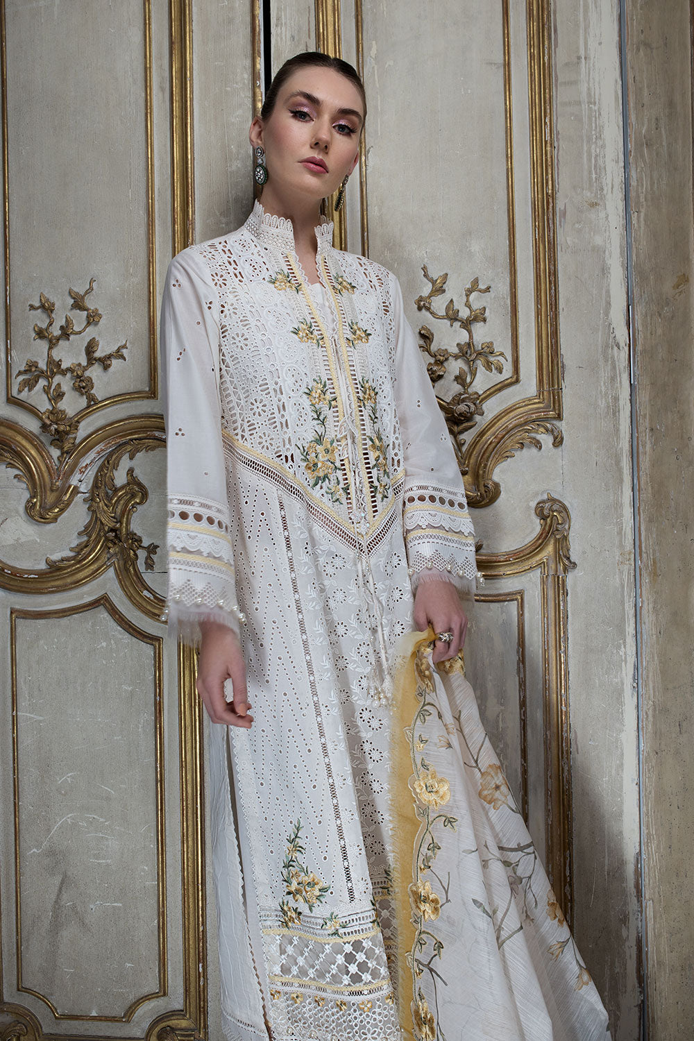 Design 3A Luxury Lawn 2024 Unstitched