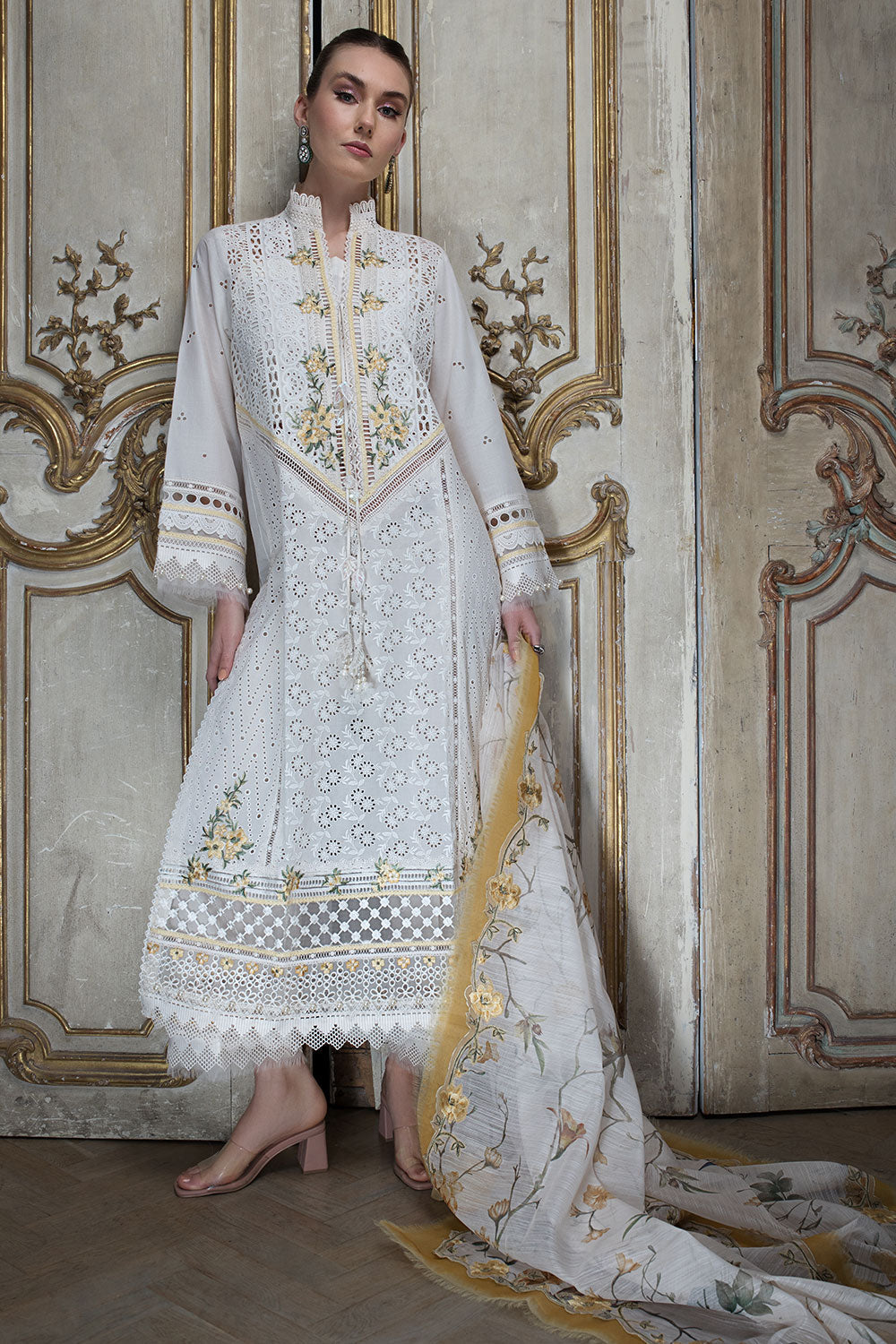 Design 3A Luxury Lawn 2024 Unstitched