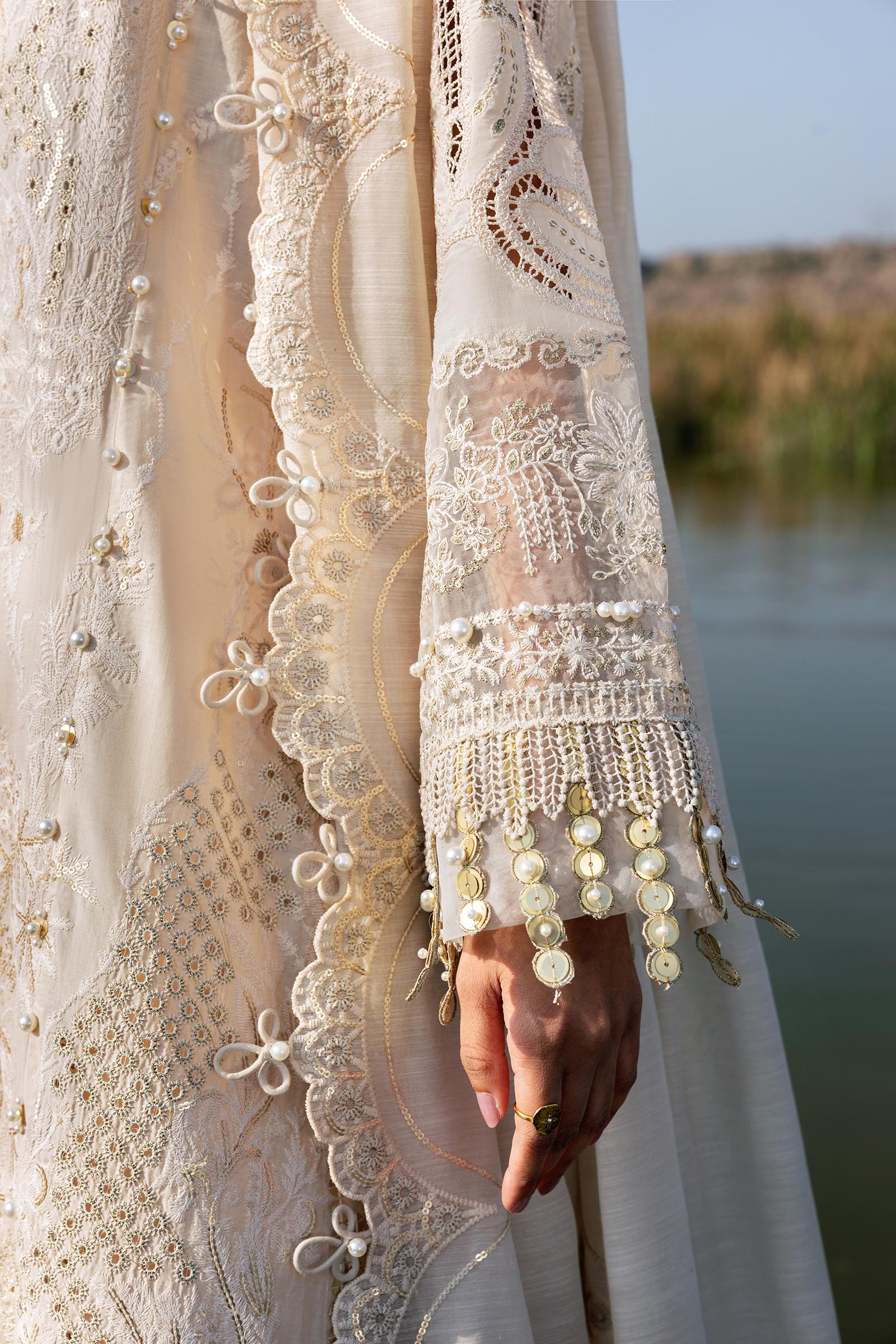 Unstitched Luxury Lawn Suit