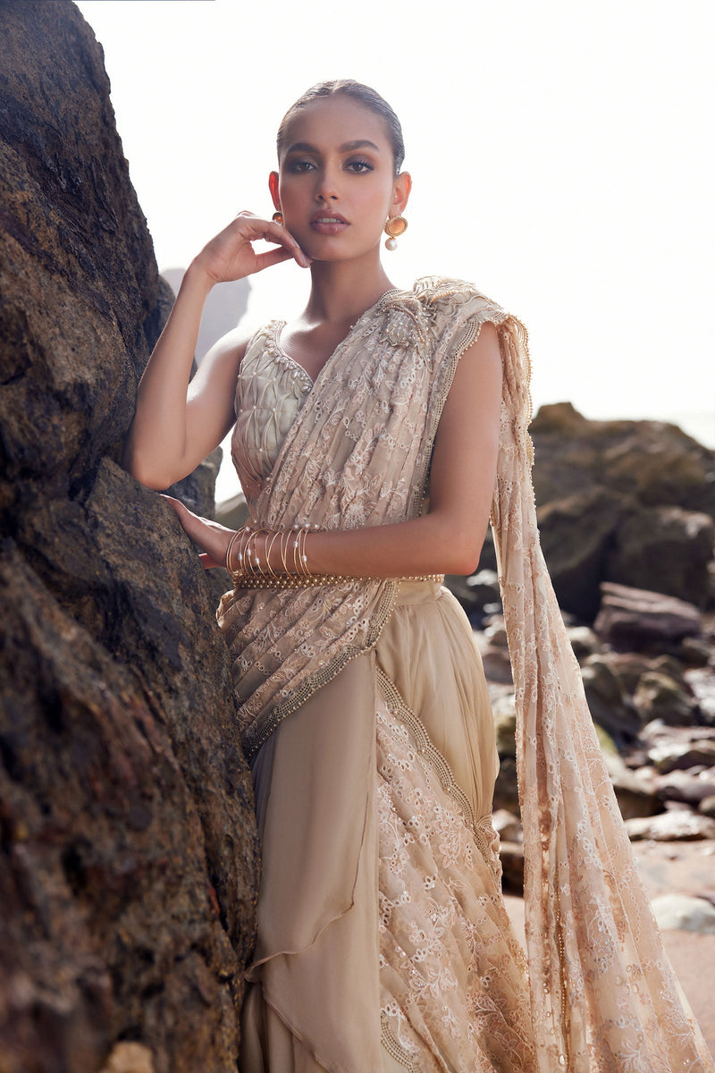 M.Luxe Fabrics Beige Lf-509