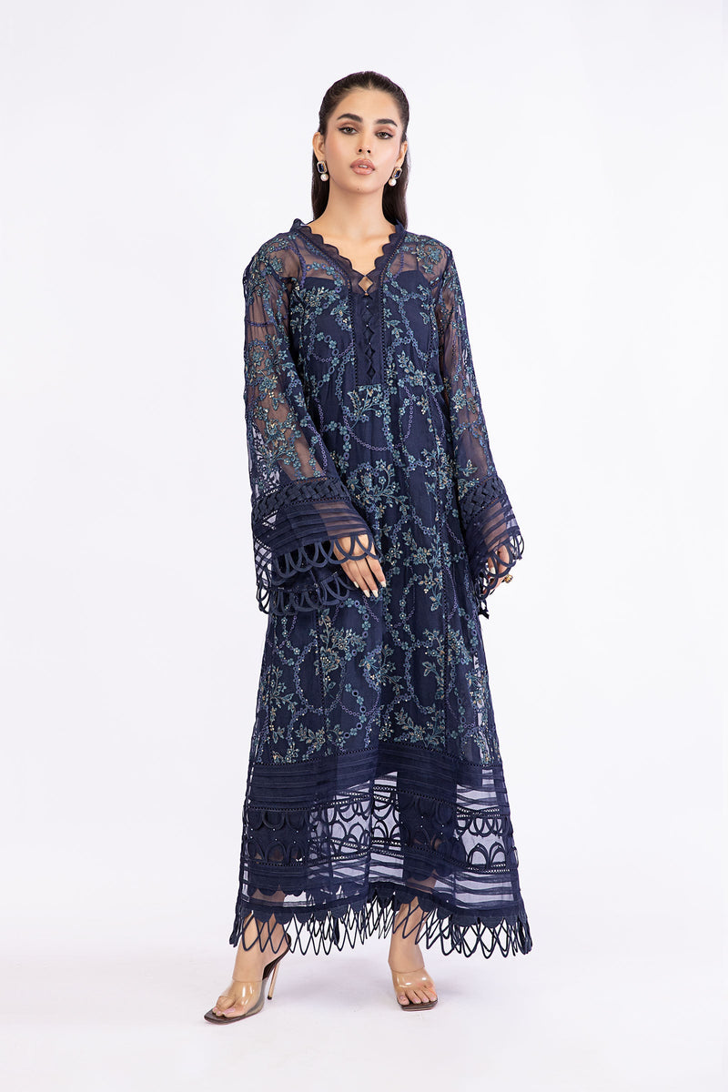 M.Luxe Fabrics Blue Lf-510