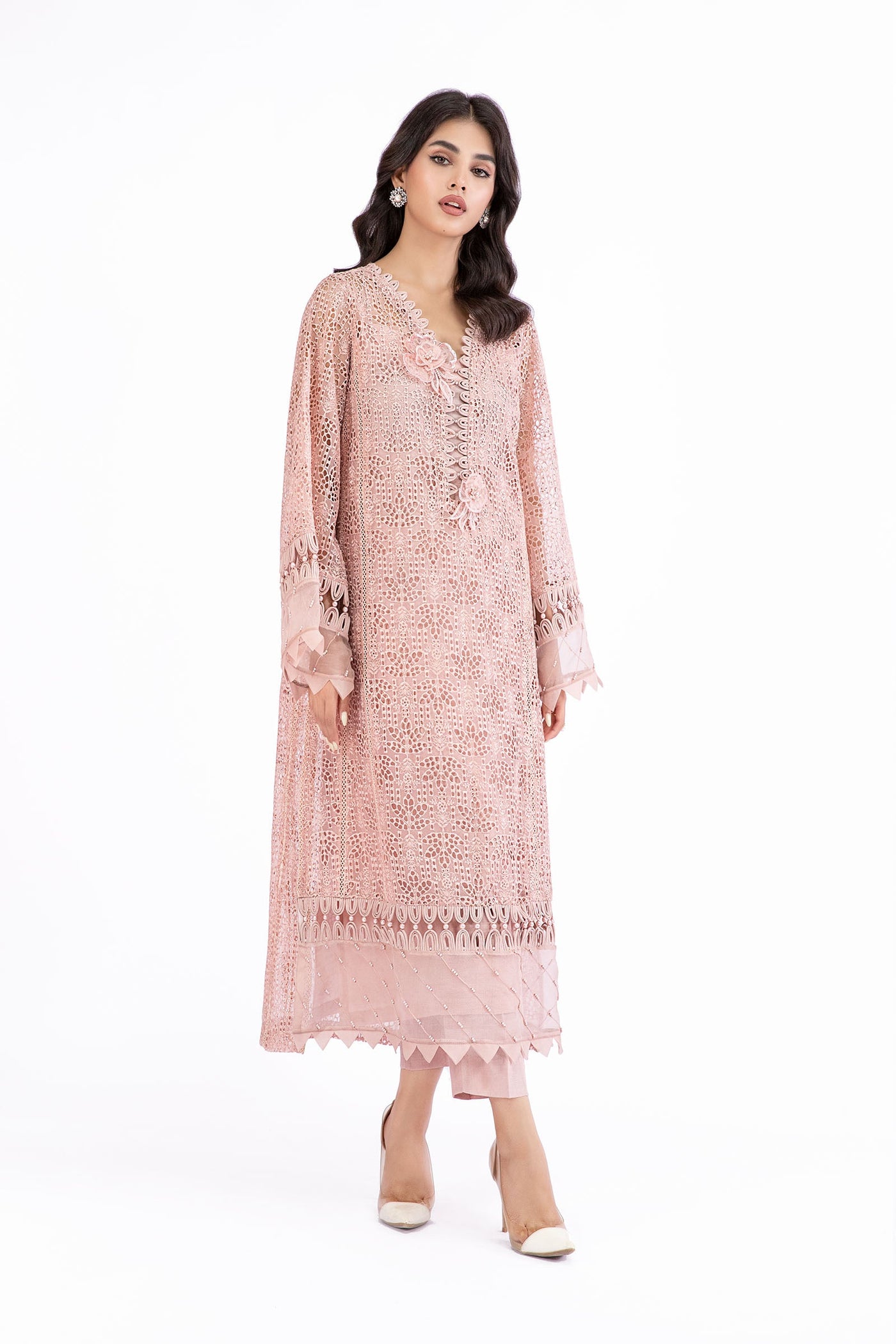 M.Luxe Fabrics Pink Lf-513