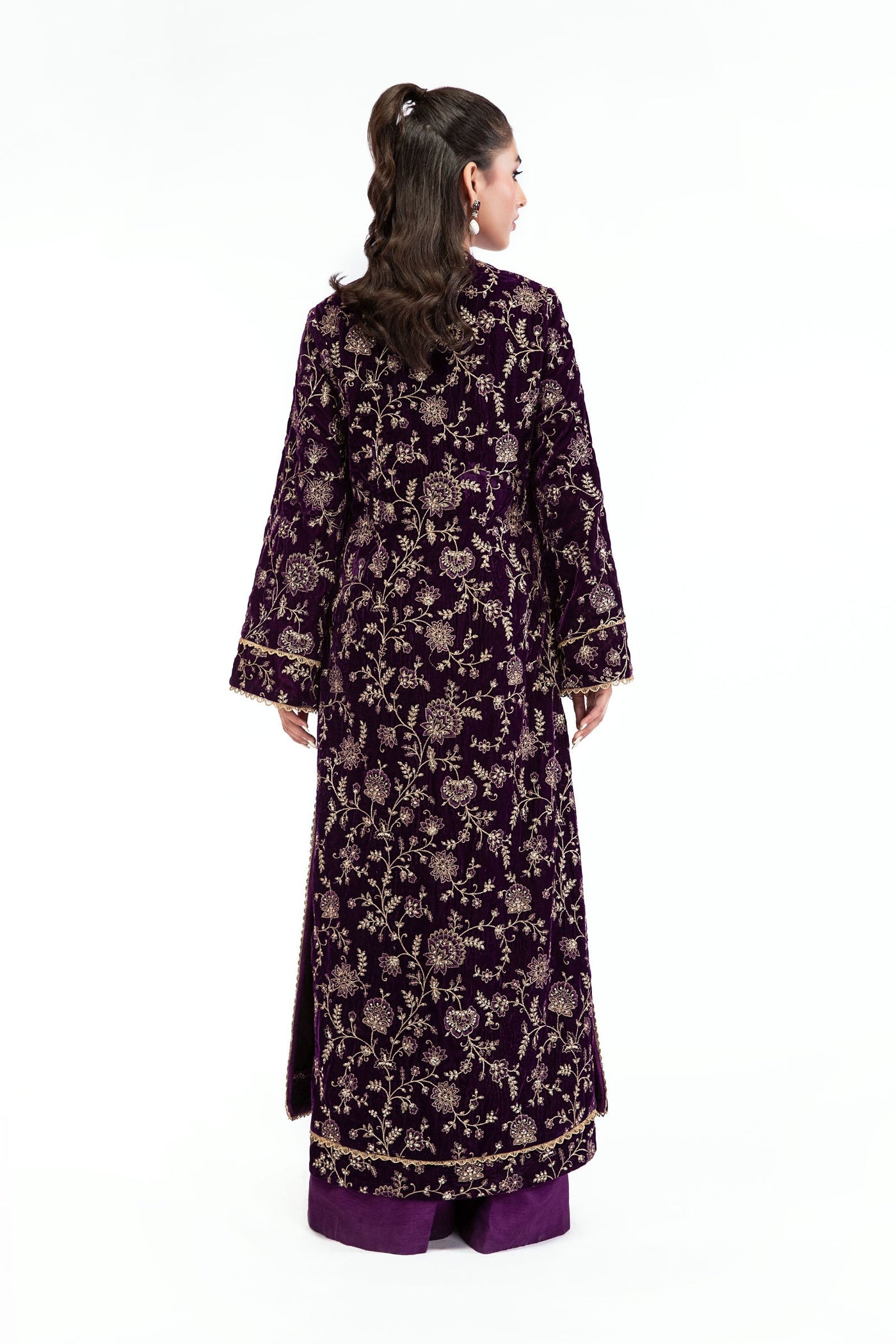 M.Luxe Fabrics Purple Lf-523