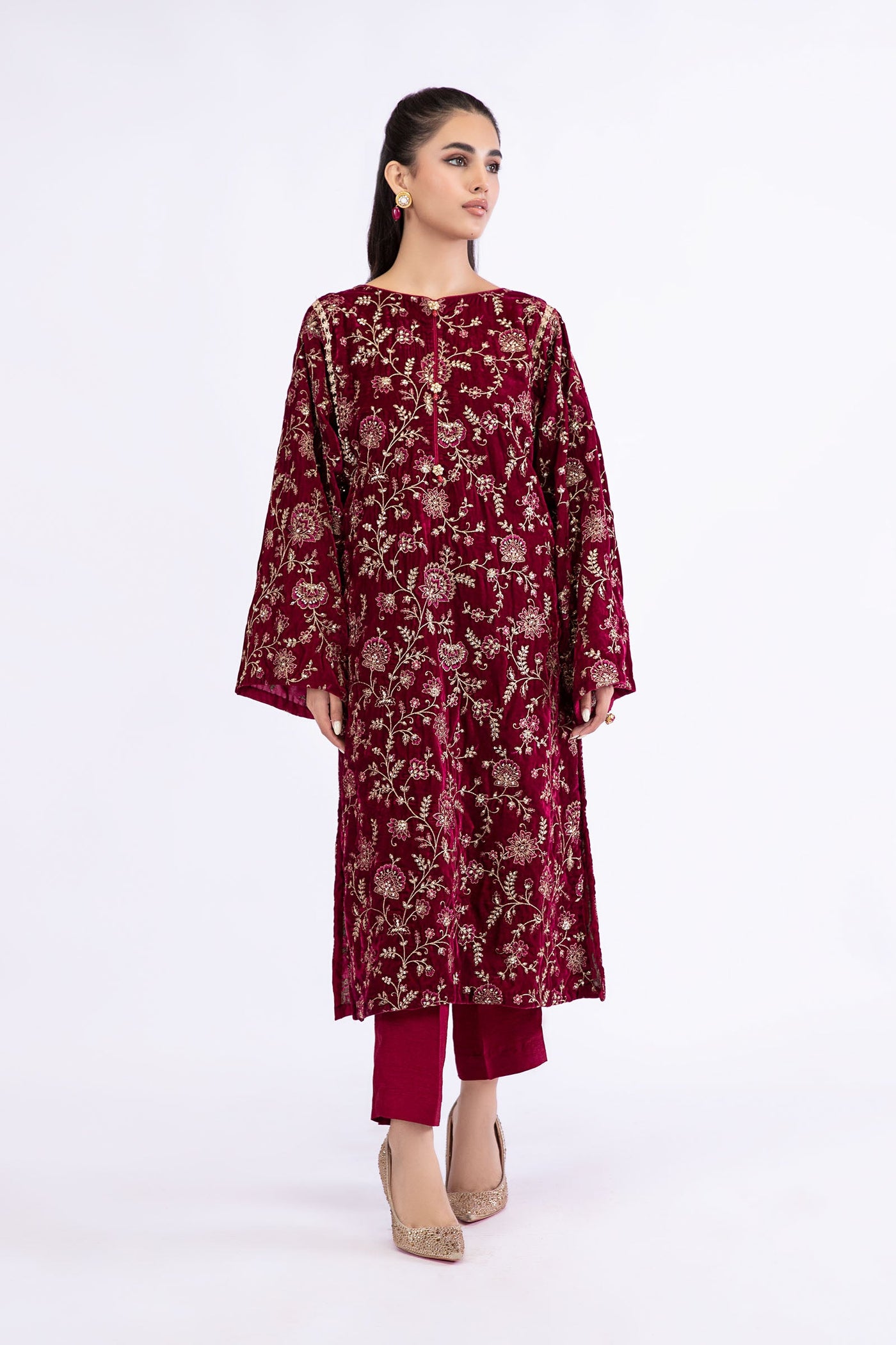 M.Luxe Fabrics Pink Lf-524