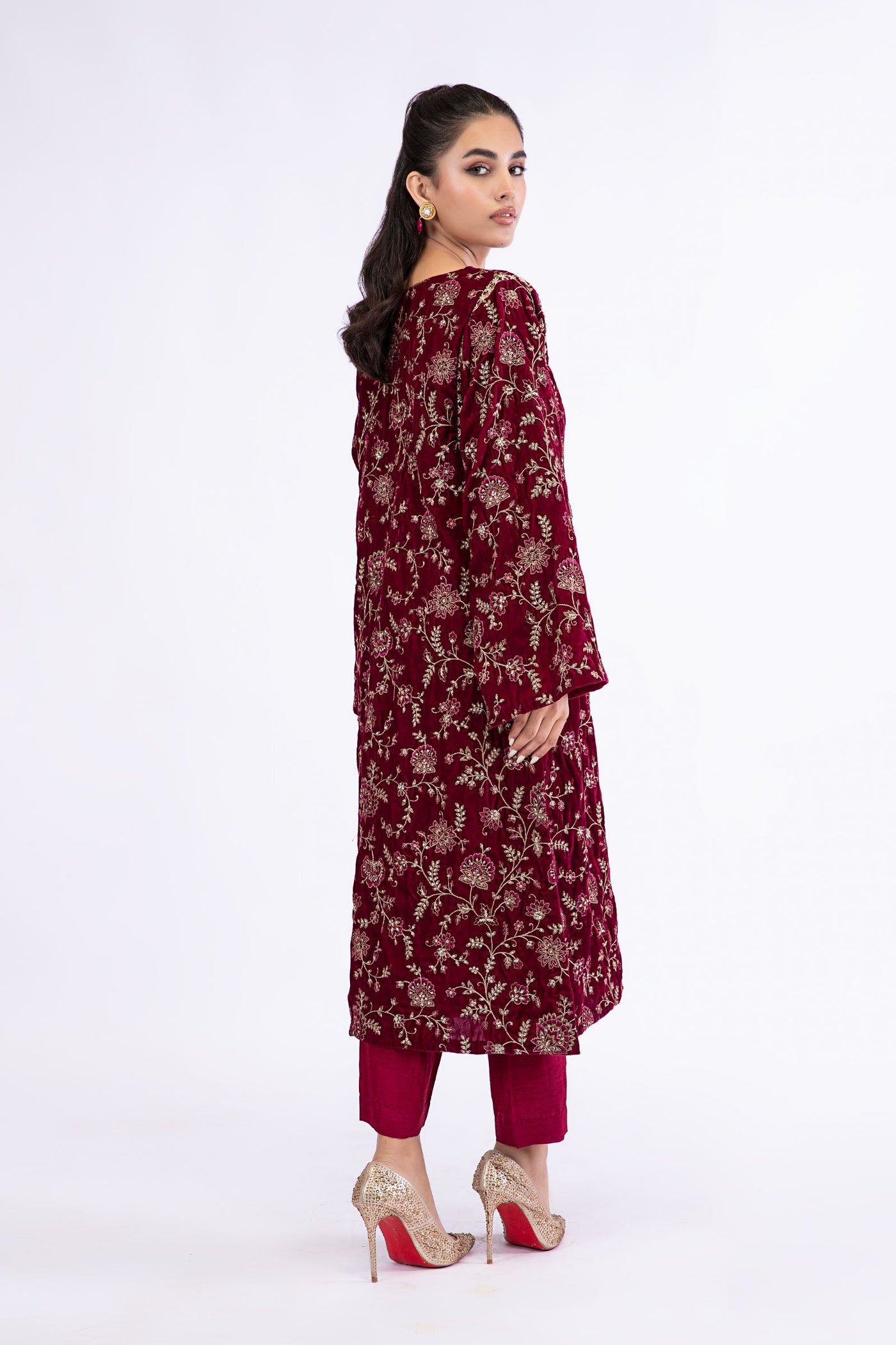 M.Luxe Fabrics Pink Lf-524